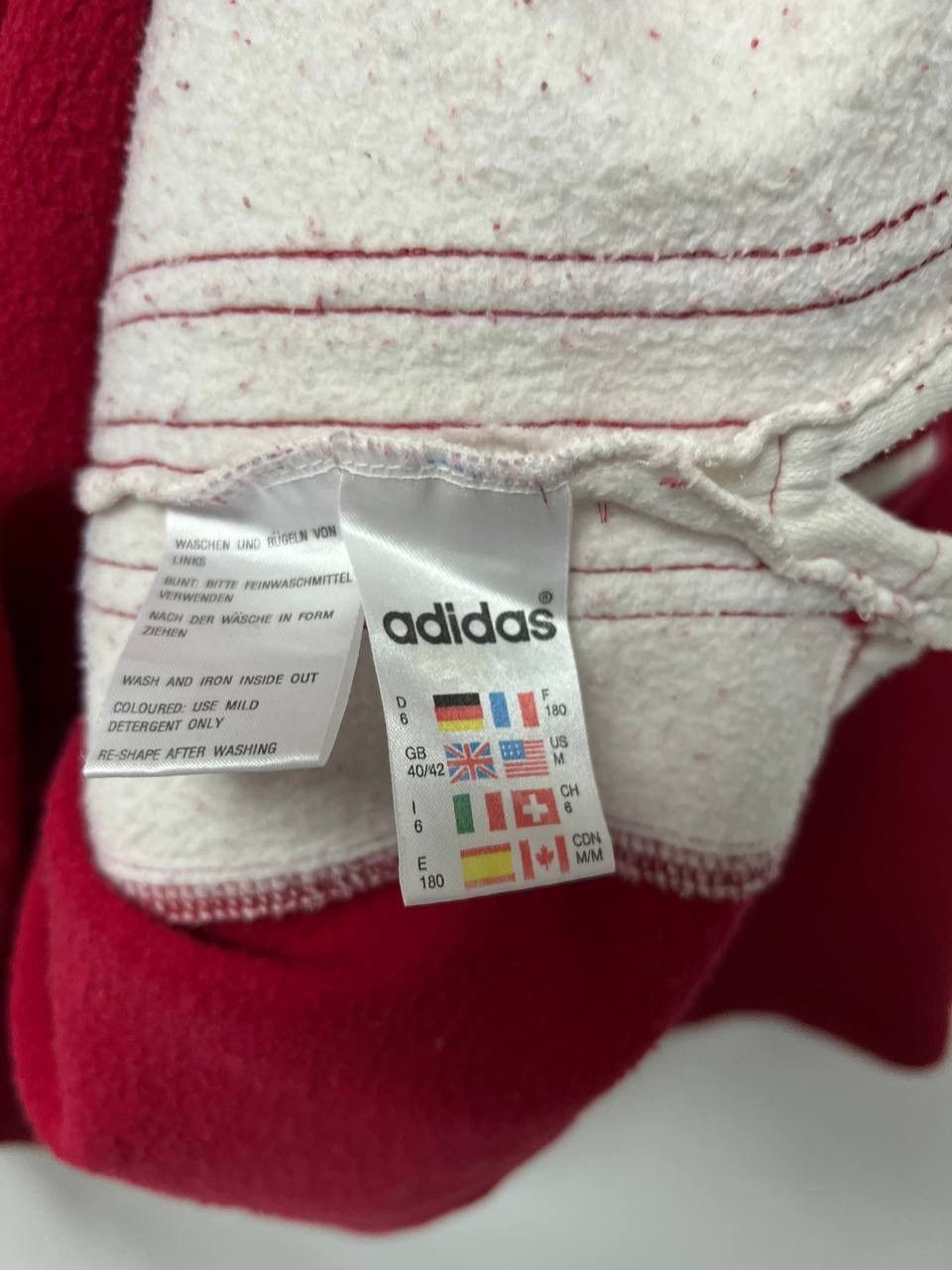 Adidas Vintage 90s Adidas The Brand with the Stripes Sweatshirt M Size US M / EU 48-50 / 2 - 15 Thumbnail