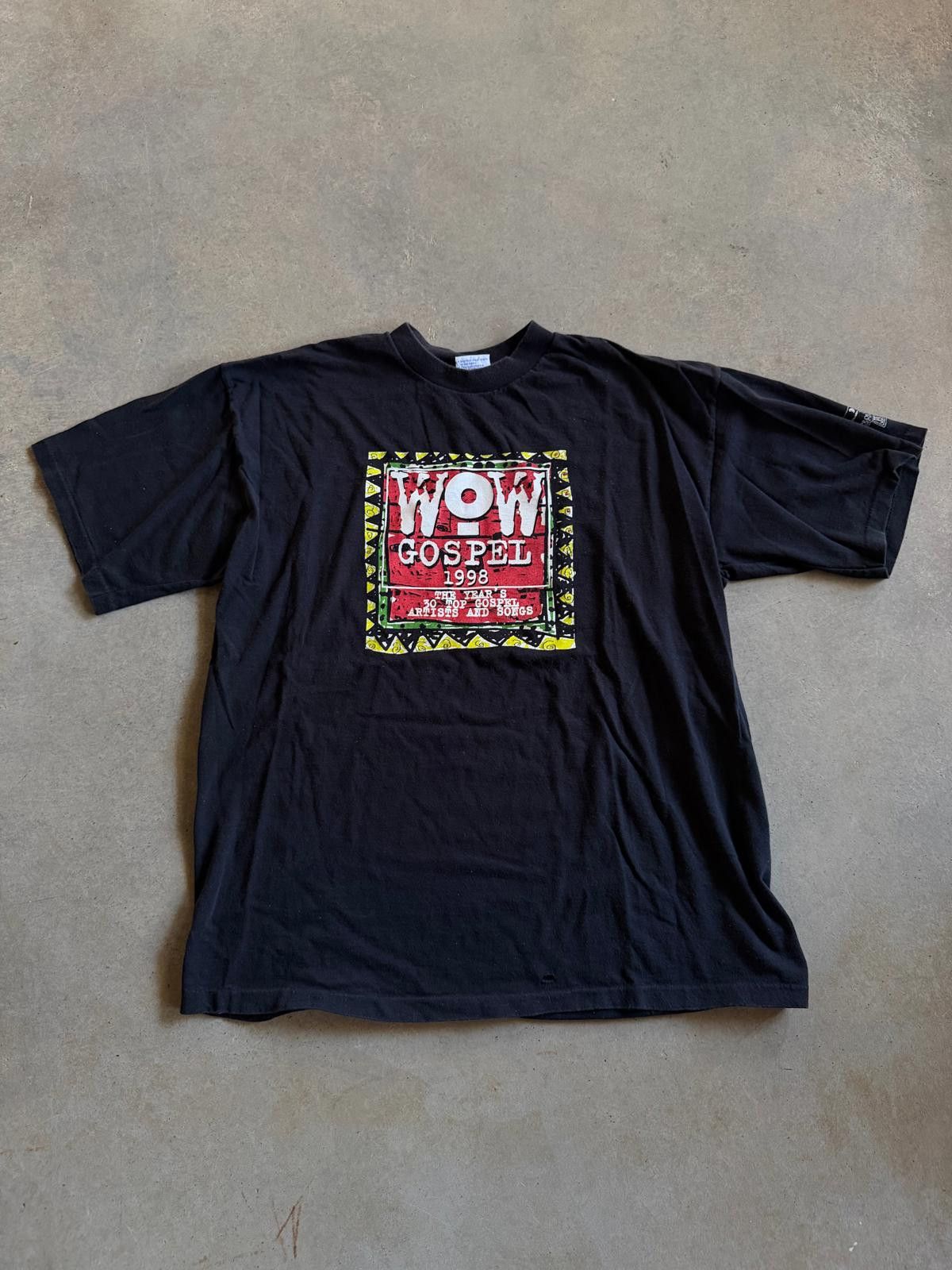 Other VTG Wow Gospel 1998 Graphic Tee Sz XL Size US XL / EU 56 / 4 - 1 Thumbnail