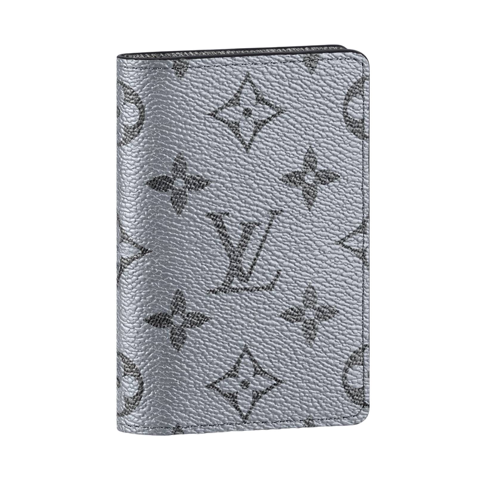Louis Vuitton Louis Vuitton Silver Monogram Logo Pocket Organizer Wallet Size ONE SIZE - 1 Thumbnail