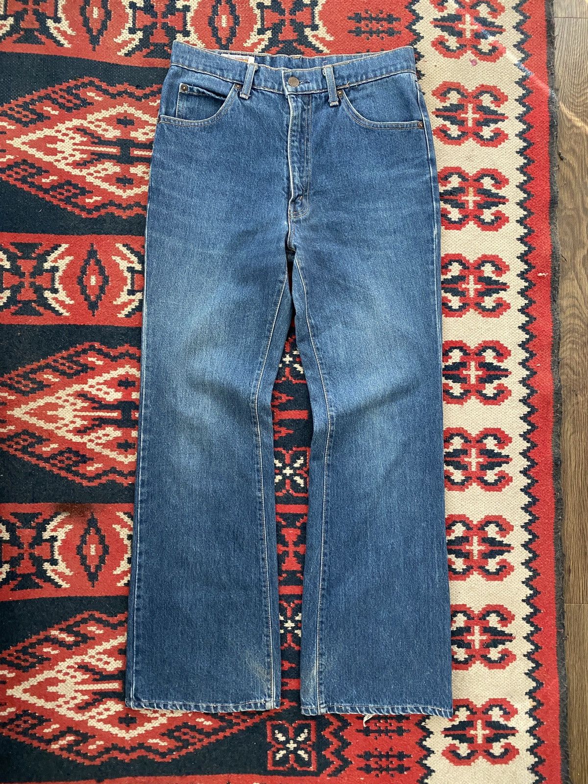 Big John Vintage Flare Big-John Denim Jeans Bootcut Size US 30 / EU 46 - 1 Thumbnail