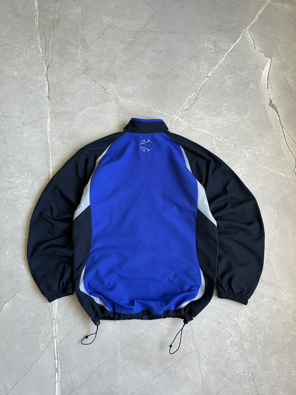 Adidas Vintage 2000s Adidas Zip Track Jacket Drill Soccer Style Size US S / EU 44-46 / 1 - 2 Thumbnail
