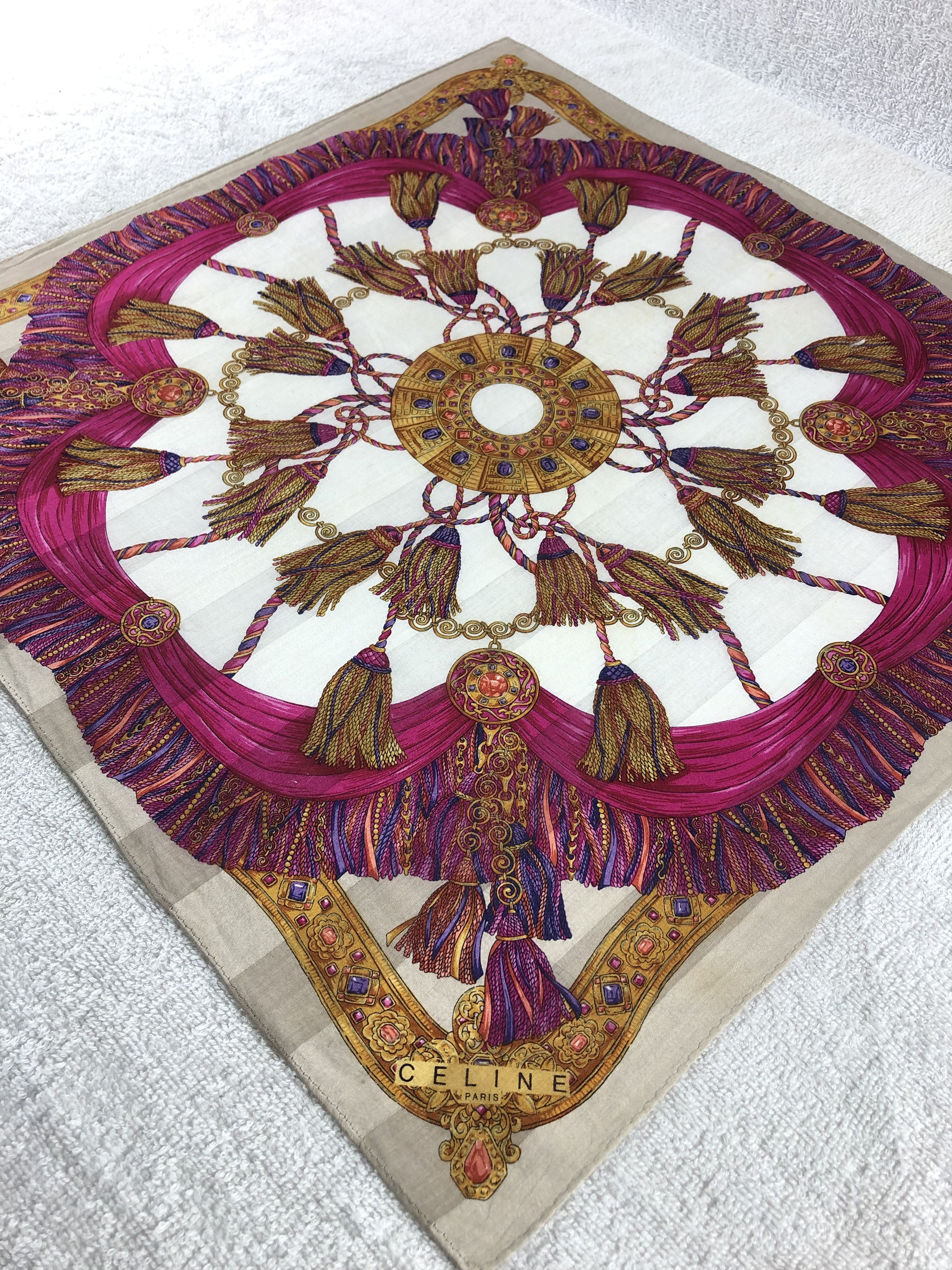 Celine Celine Handkerchief / Bandana / Neckerchief Size ONE SIZE - 4 Thumbnail