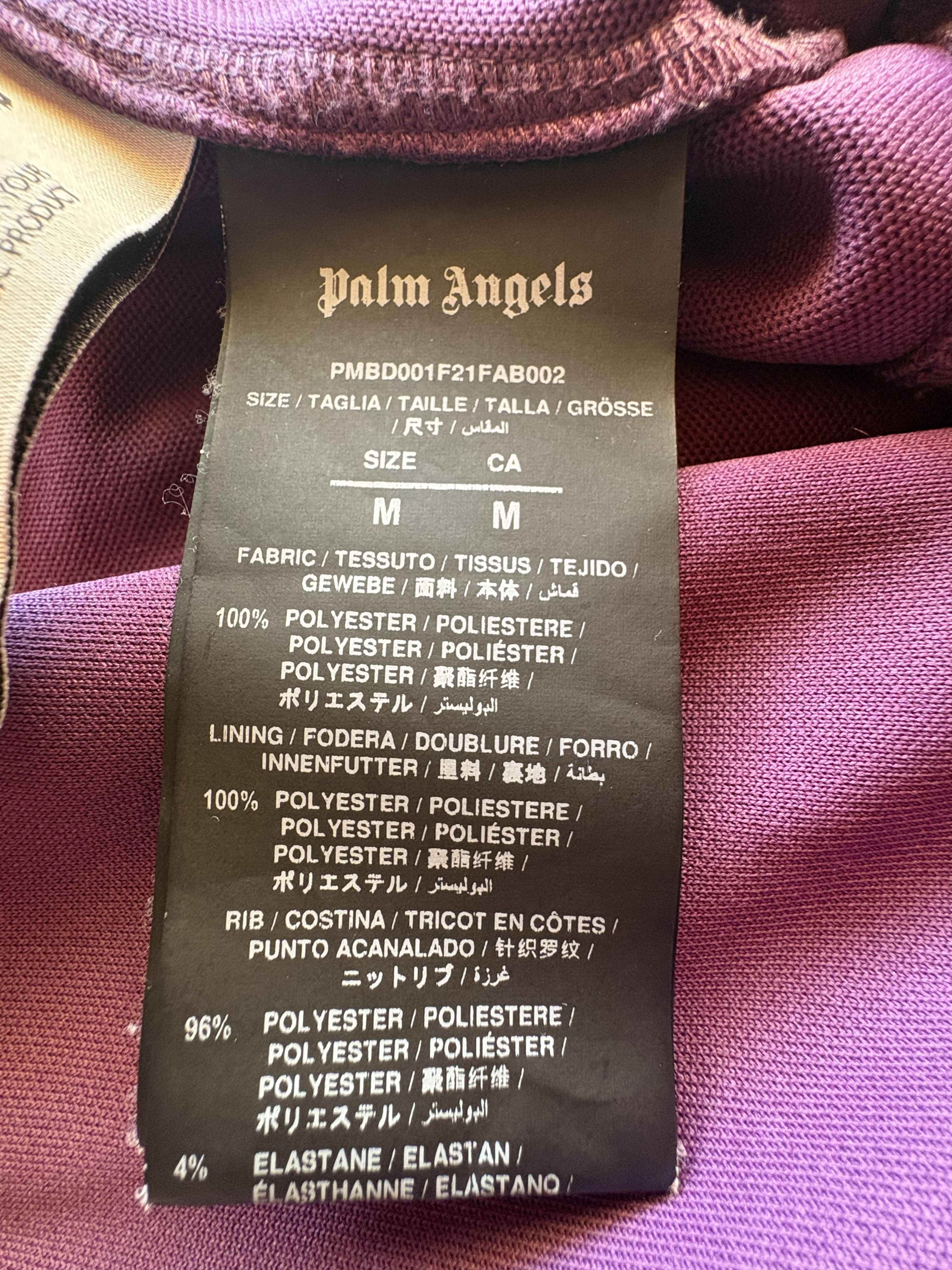 Palm Angels Palm Angels Classic Track logo-print Jacket Size US M / EU 48-50 / 2 - 4 Thumbnail