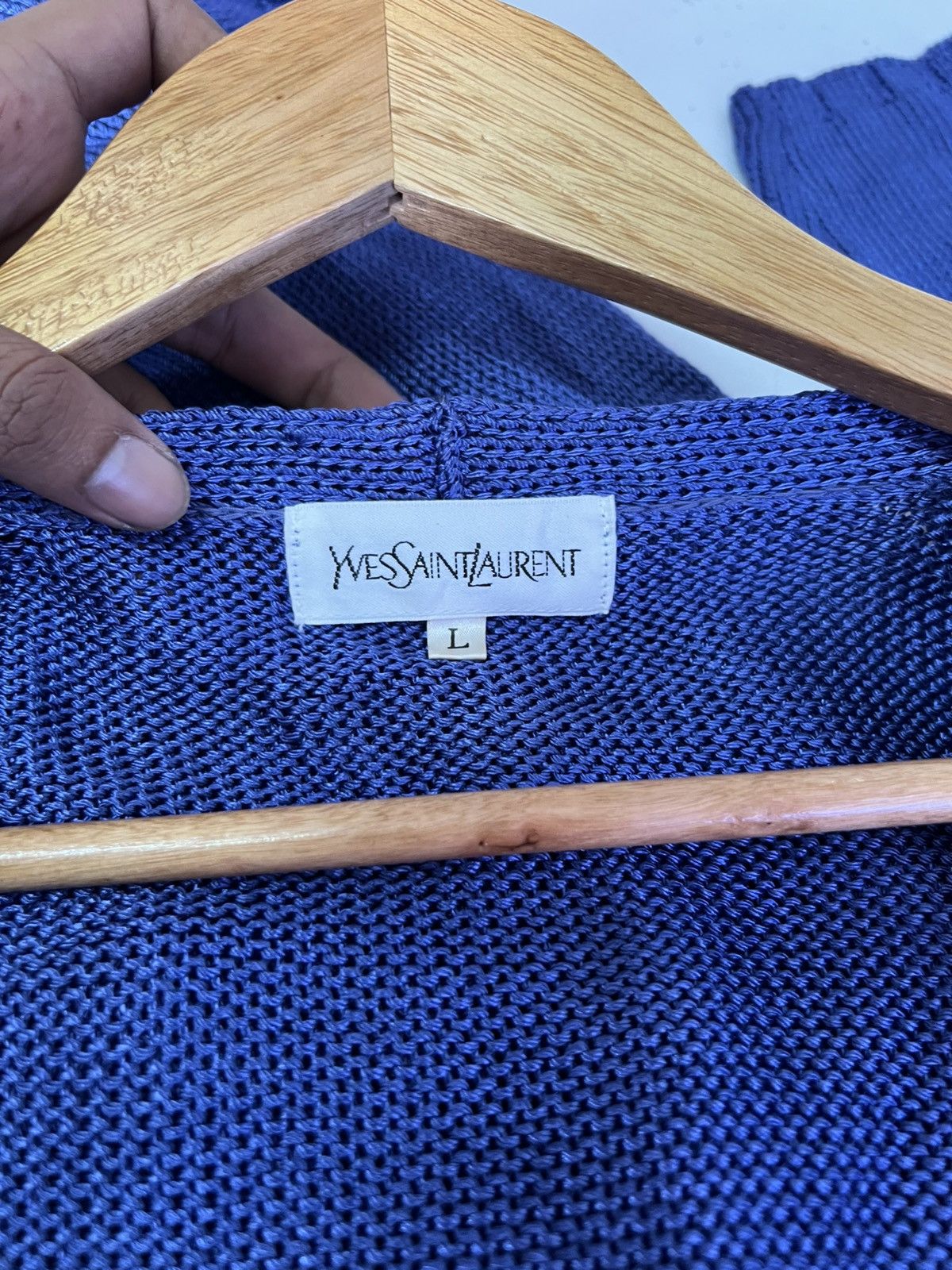 Yves Saint Laurent YVESSAINTLAUREN CARDIGAN BUTTON Size L / US 10 / IT 46 - 5 Thumbnail