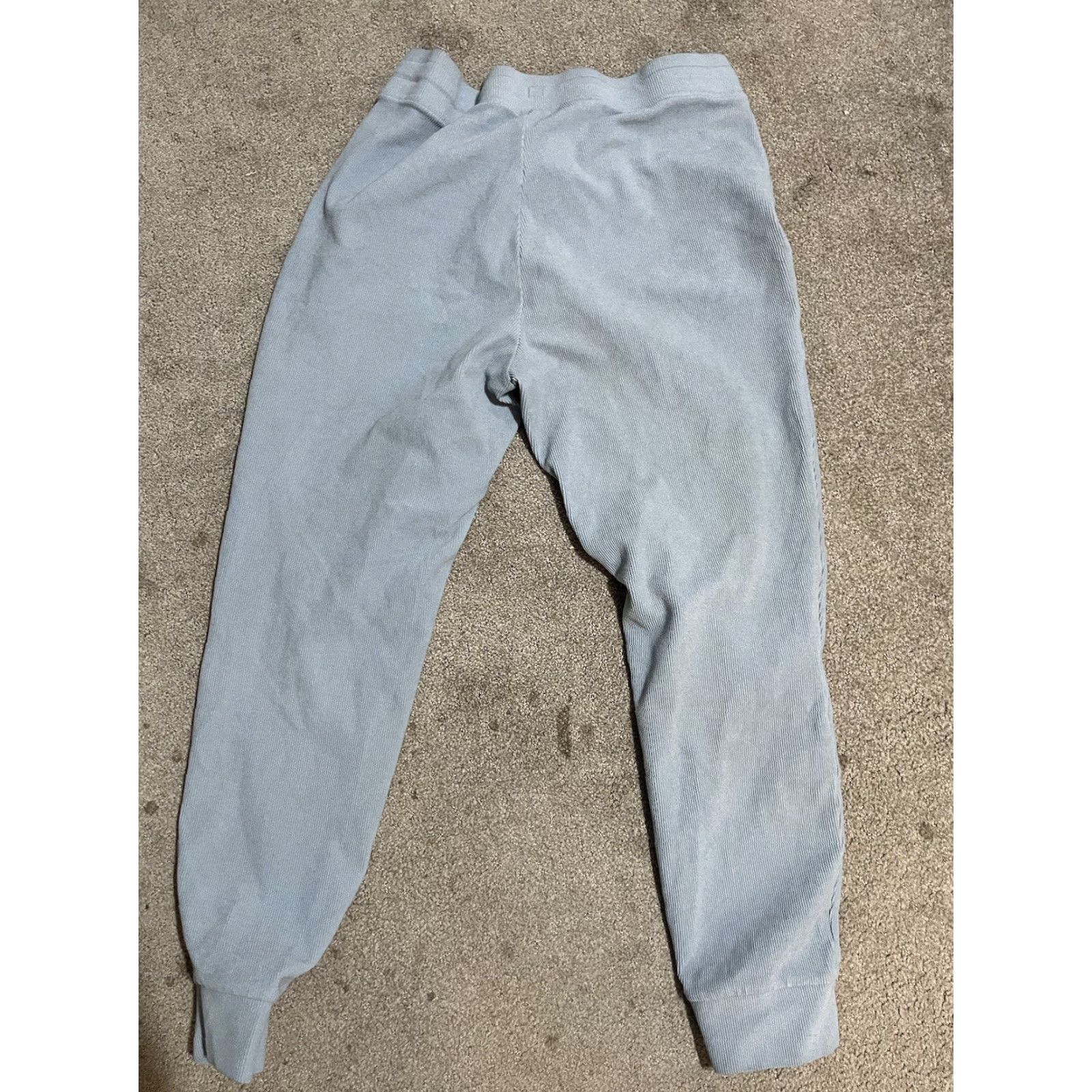 Vintage MARC NEW YORK Sweatpants Women's M Blue ElasticWaist Drawstring Casual Pants Regular Fit Size 32" / US 10 / IT 46 - 3 Thumbnail