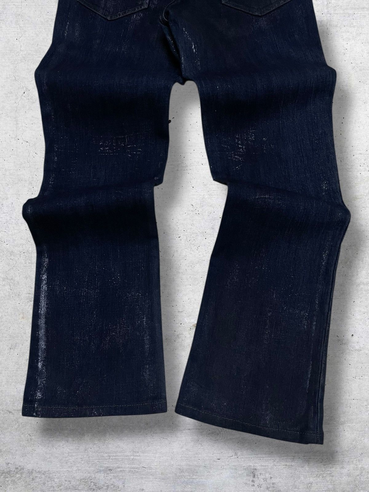 Shellac VINTAGE SHELLAC OG JAPAN DESIGNER WAX ARCHIVE STYLE DENIM Size US 29 - 12 Thumbnail