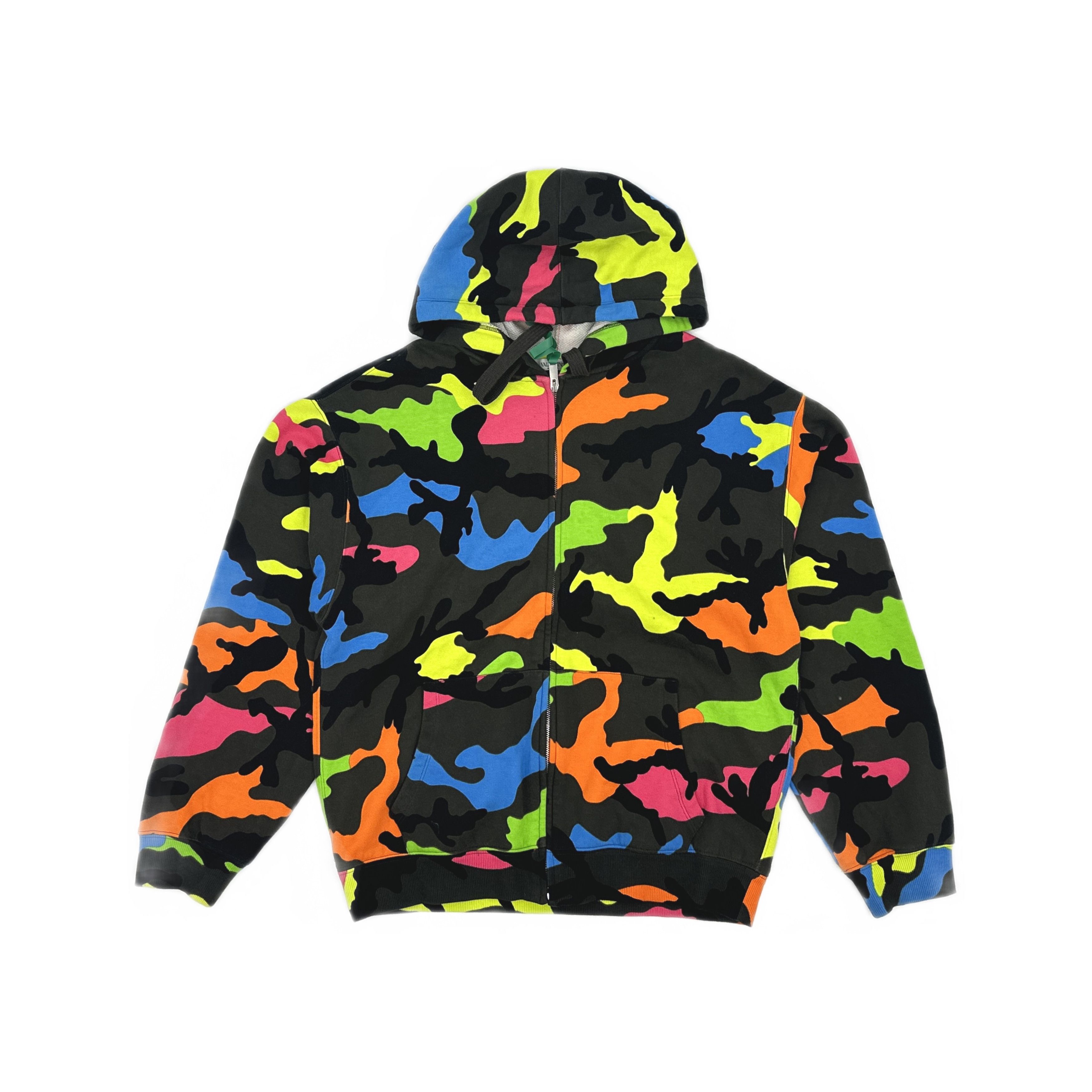 Valentino Valentino Camo Zip-Up Hoodie Size S Size US S / EU 44-46 / 1 - 1 Thumbnail