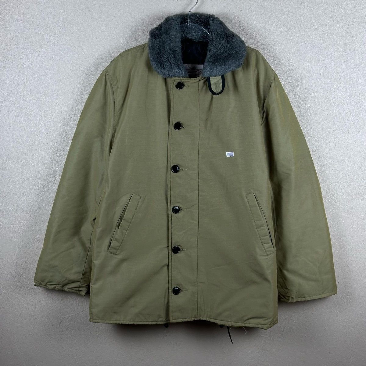 Vintage VTG 70/80s NOS DEADSTOCK Golden Fleece Deck Jacket Sherpa Size US M / EU 48-50 / 2 - 1 Thumbnail
