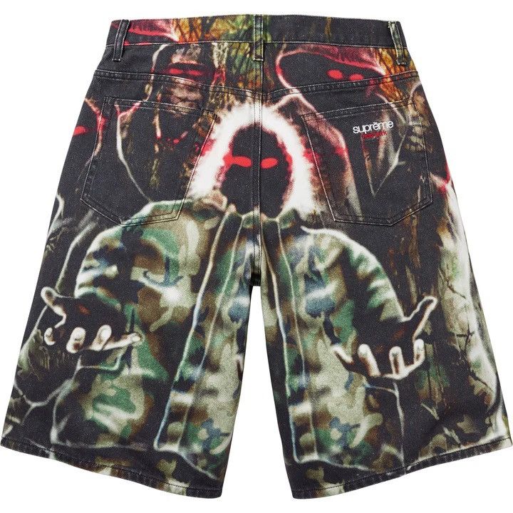 Supreme Supreme Shadows Baggy Denim Short SS26 Size US 34 / EU 50 - 2 Thumbnail