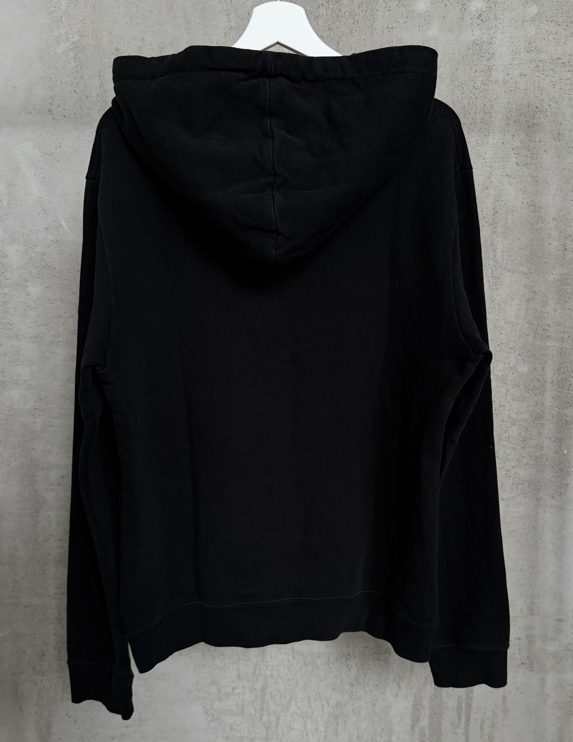 Saint Laurent Paris Saint Laurent Black Rive Gauche Hoodie FW21 Size US L / EU 52-54 / 3 - 3 Thumbnail