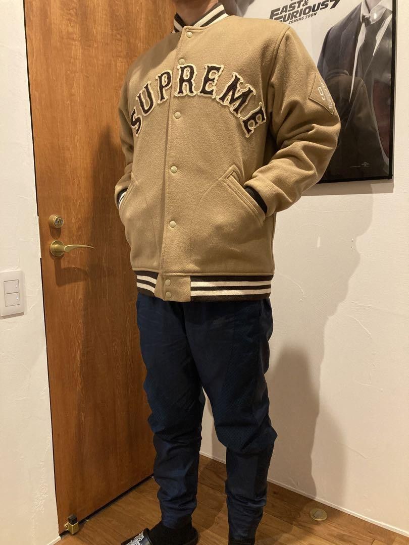 Supreme Supreme 2005 New York 1994 Varsity Jacket Beige Size US M / EU 48-50 / 2 - 7 Thumbnail