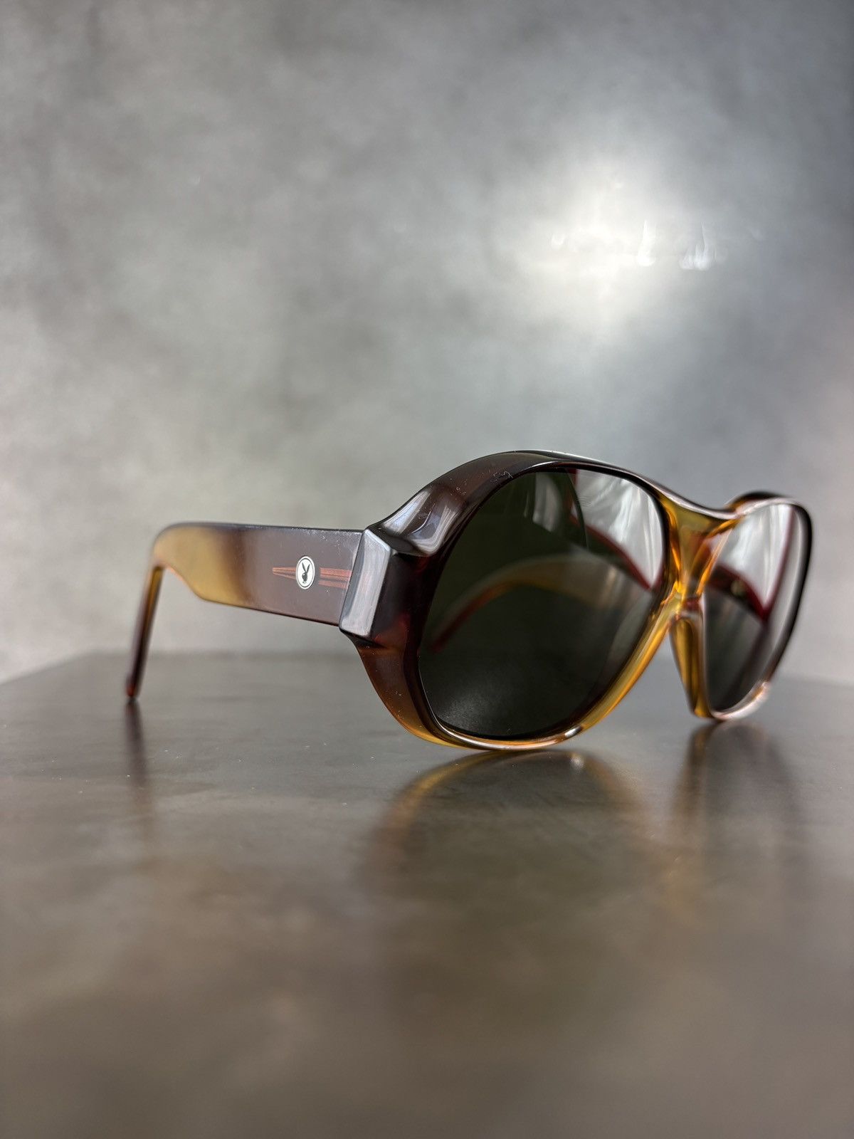 Playboy 1970s Playboy Sunglasses 80s Vintage Playboy Optyl Oversized Size ONE SIZE - 15 Thumbnail