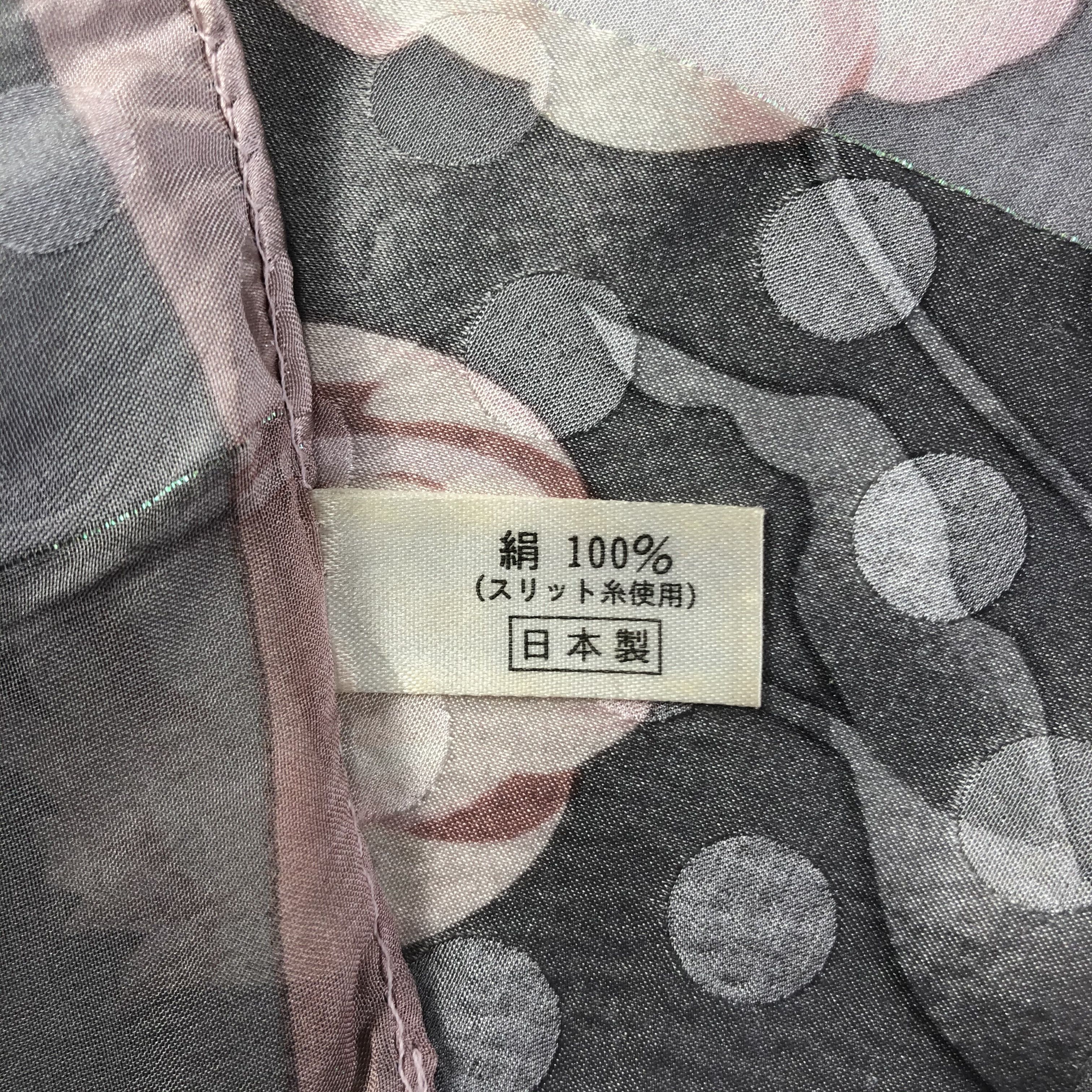 Vintage Vintage Bella Rosa Silk Scarf Size ONE SIZE - 6 Thumbnail