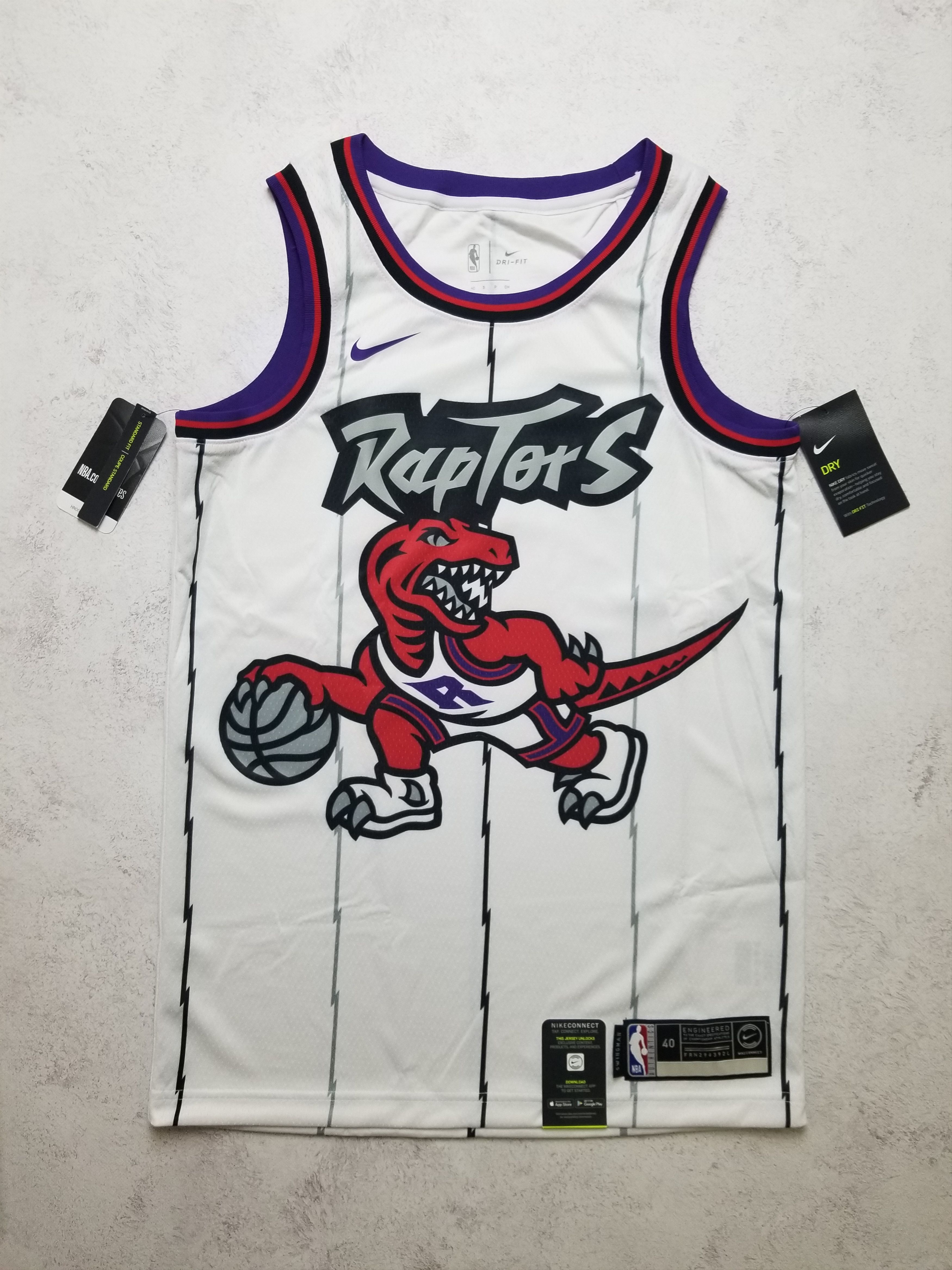 Nike New Nike Toronto Raptors Retro Swingman Jersey Blank Size US S / EU 44-46 / 1 - 2 Thumbnail