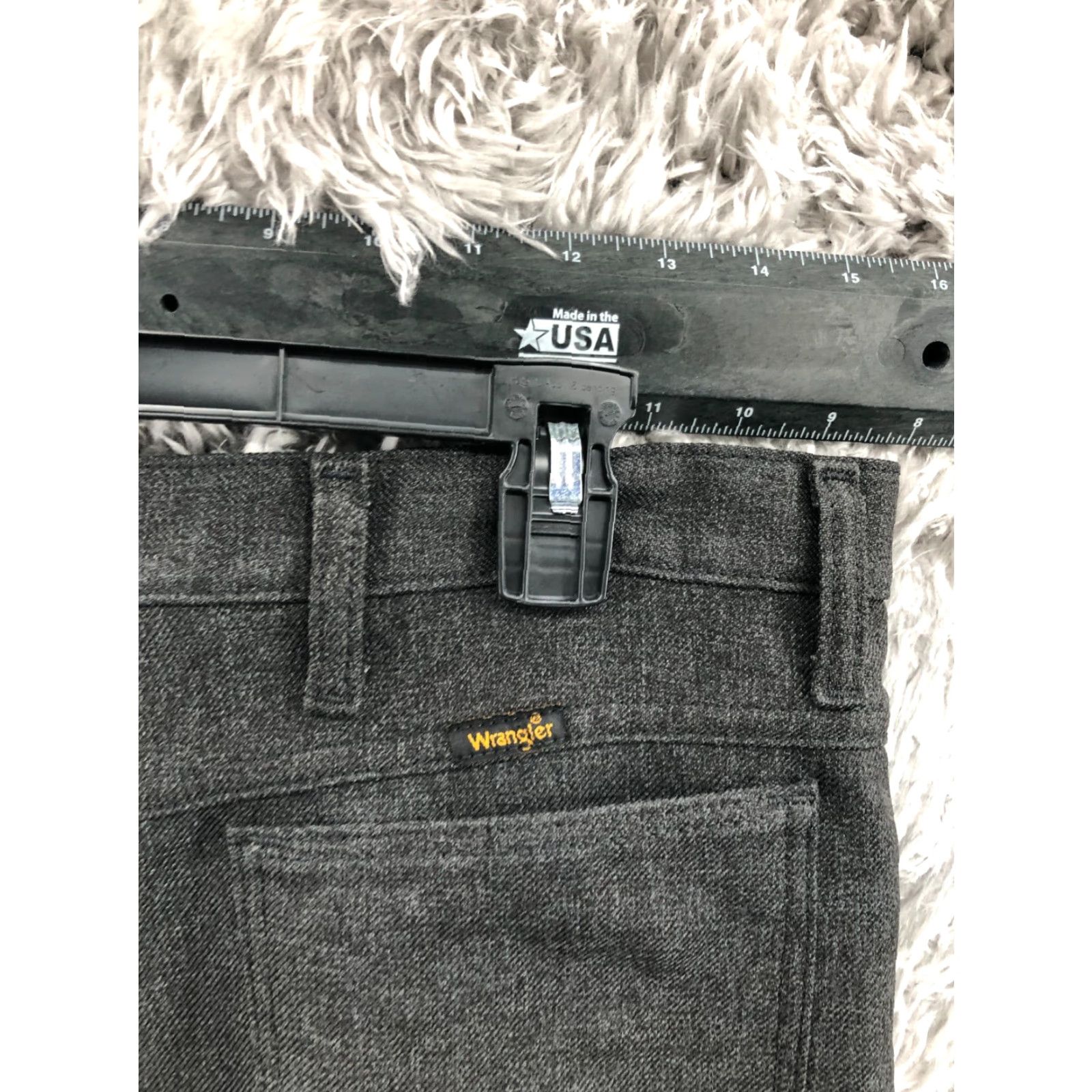 Wrangler Wrangler 82HK Chino Pants Mens Size 40x30 Black Size US 40 / EU 56 - 6 Thumbnail