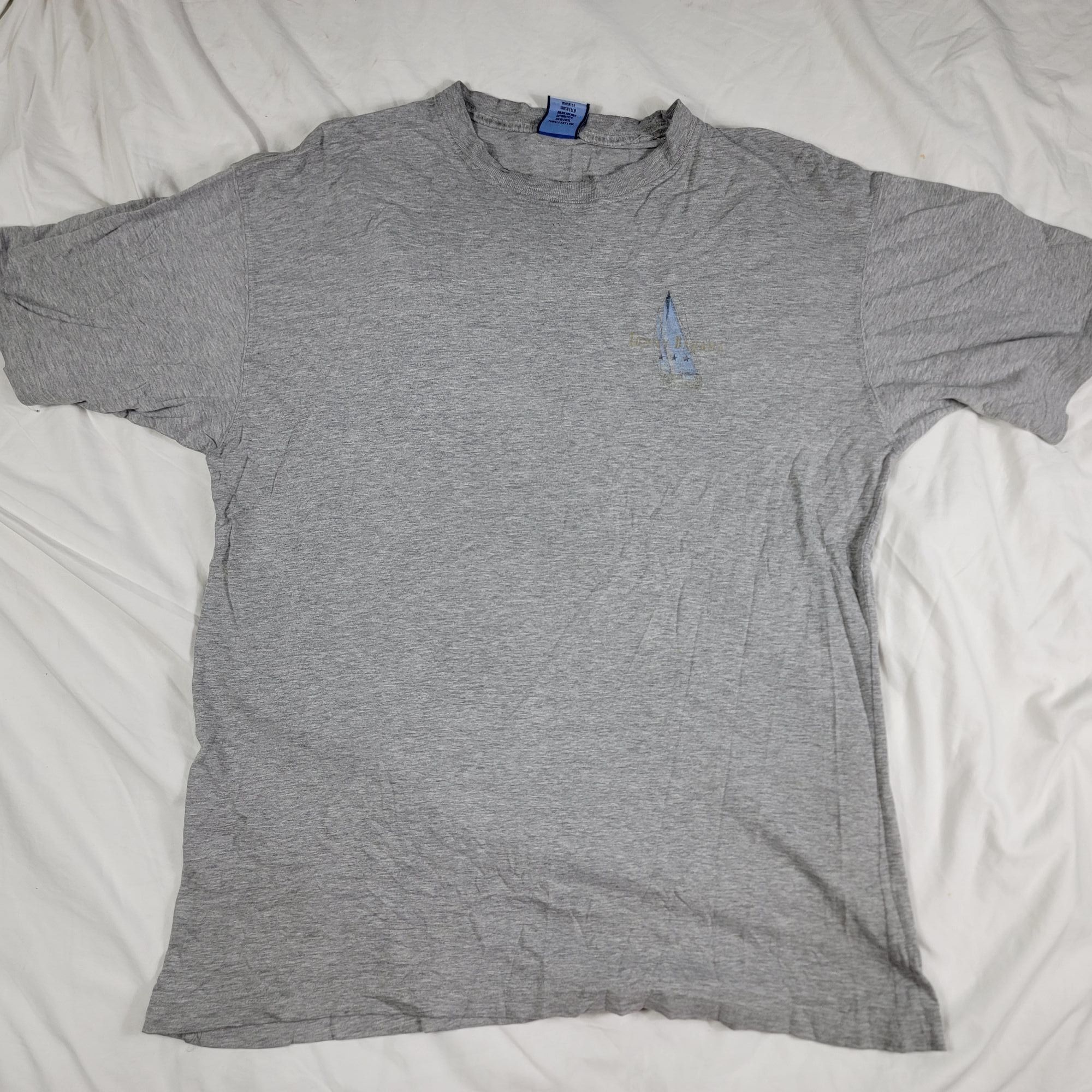 Tommy Bahama Tommy Bahama Mens Large Gray Graphic T Shirt Short Sleeve Ca Size US L / EU 52-54 / 3 - 3 Thumbnail