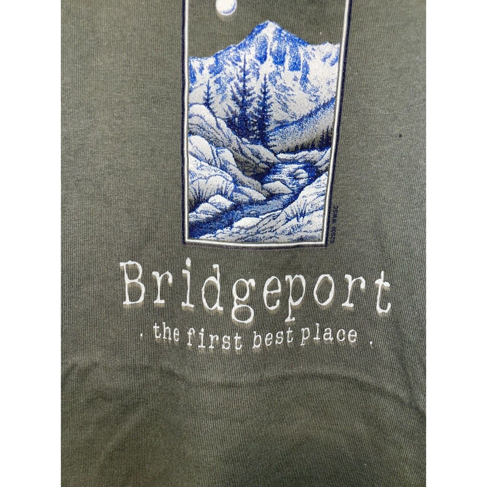 Anvil Vintage Bridgeport Shirt American Original Winter Ski 90s XL Size US XL / EU 56 / 4 - 3 Thumbnail