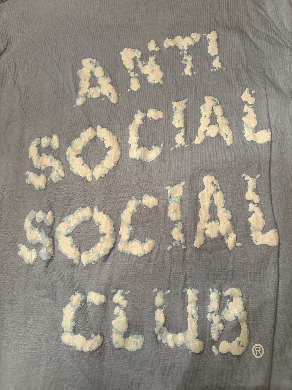 Anti Social Social Club Anti social Club Partly Cloudy Tee (L) Size US L / EU 52-54 / 3 - 5 Thumbnail