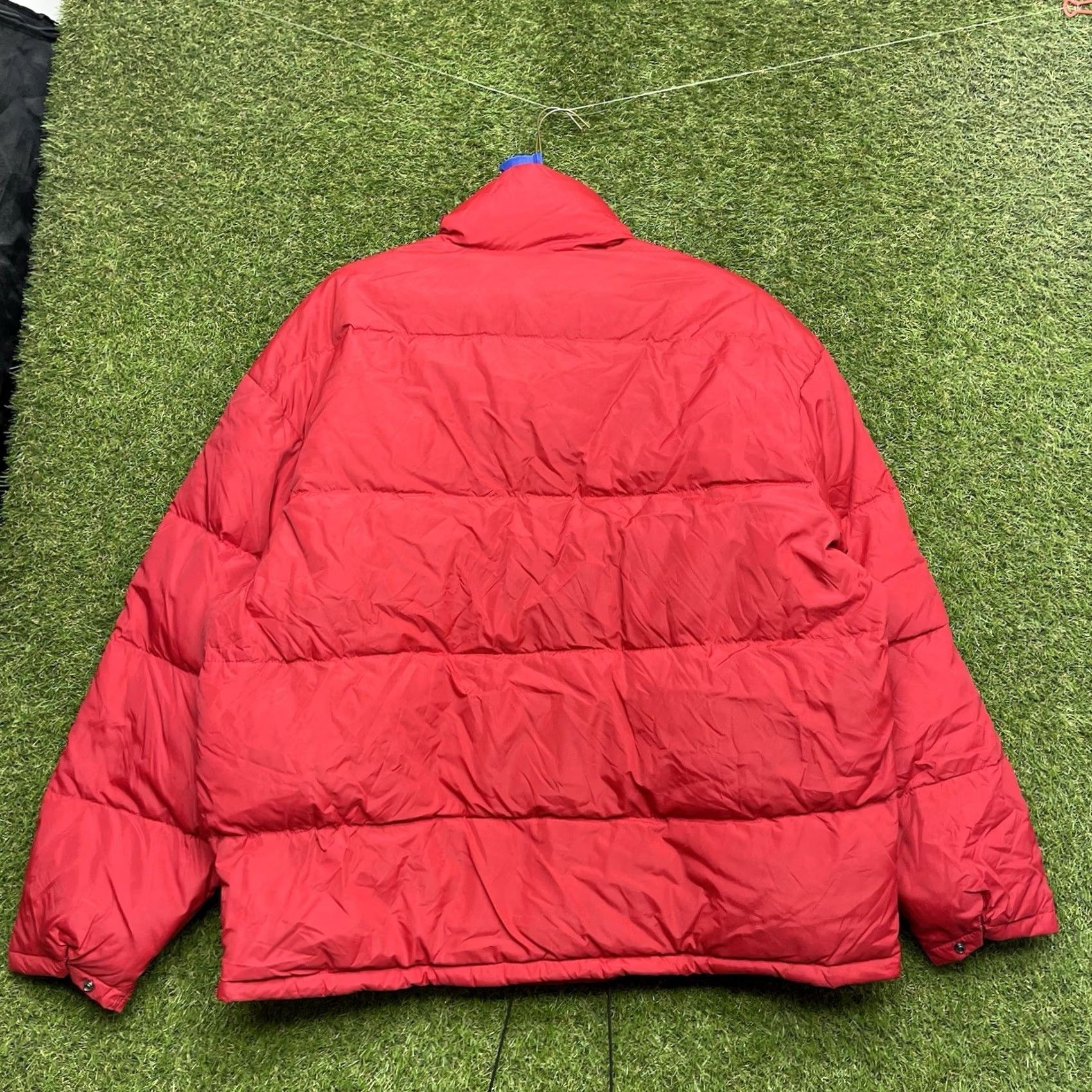 Vintage Woolrich Down Puffer Jacket Mens XL Duck Down Insulated Winter Coat Warm Outdoor Red Size US XL / EU 56 / 4 - 2 Thumbnail