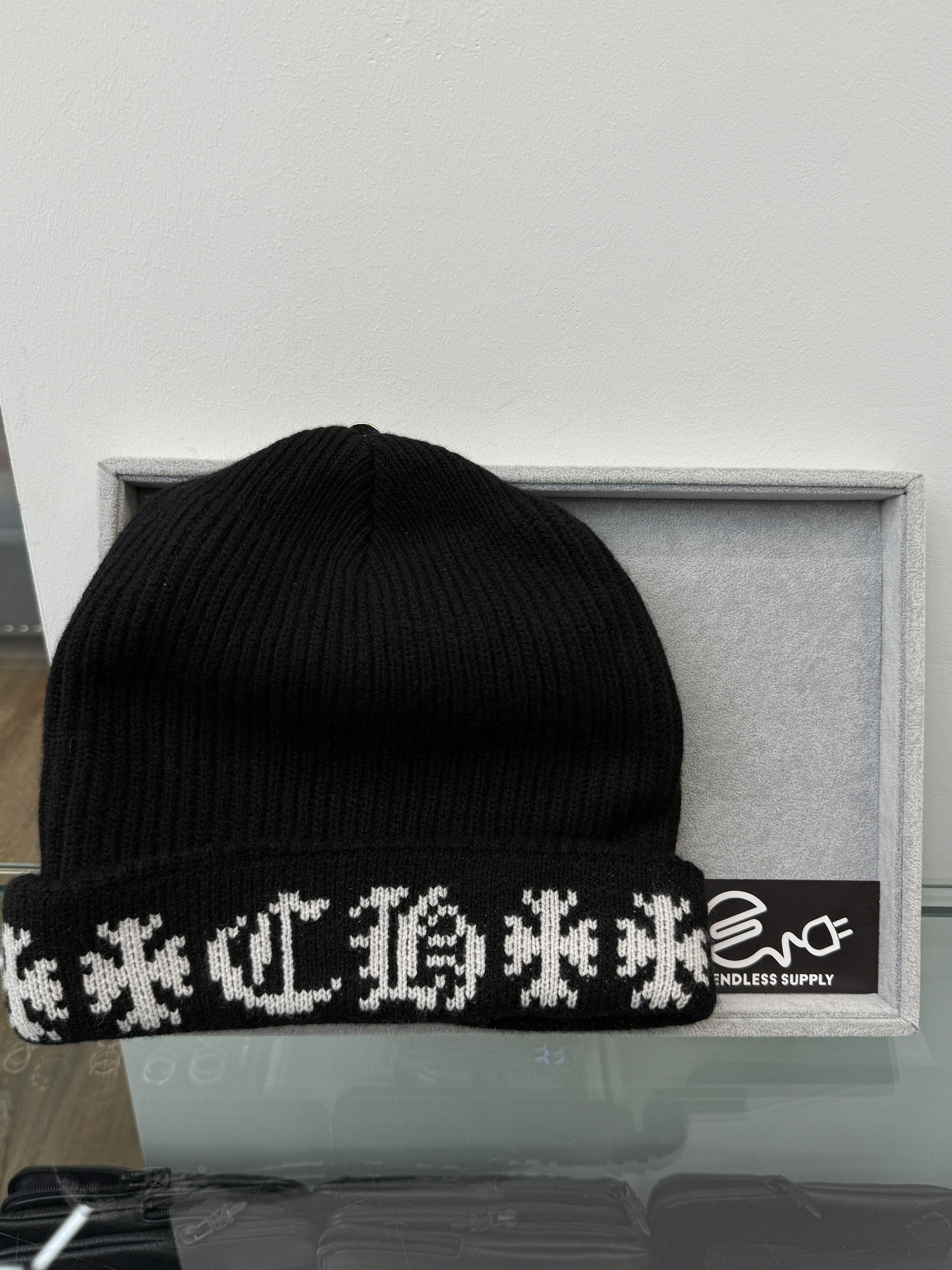 Chrome Hearts Chrome Hearts Big daddy beanie Black NYC