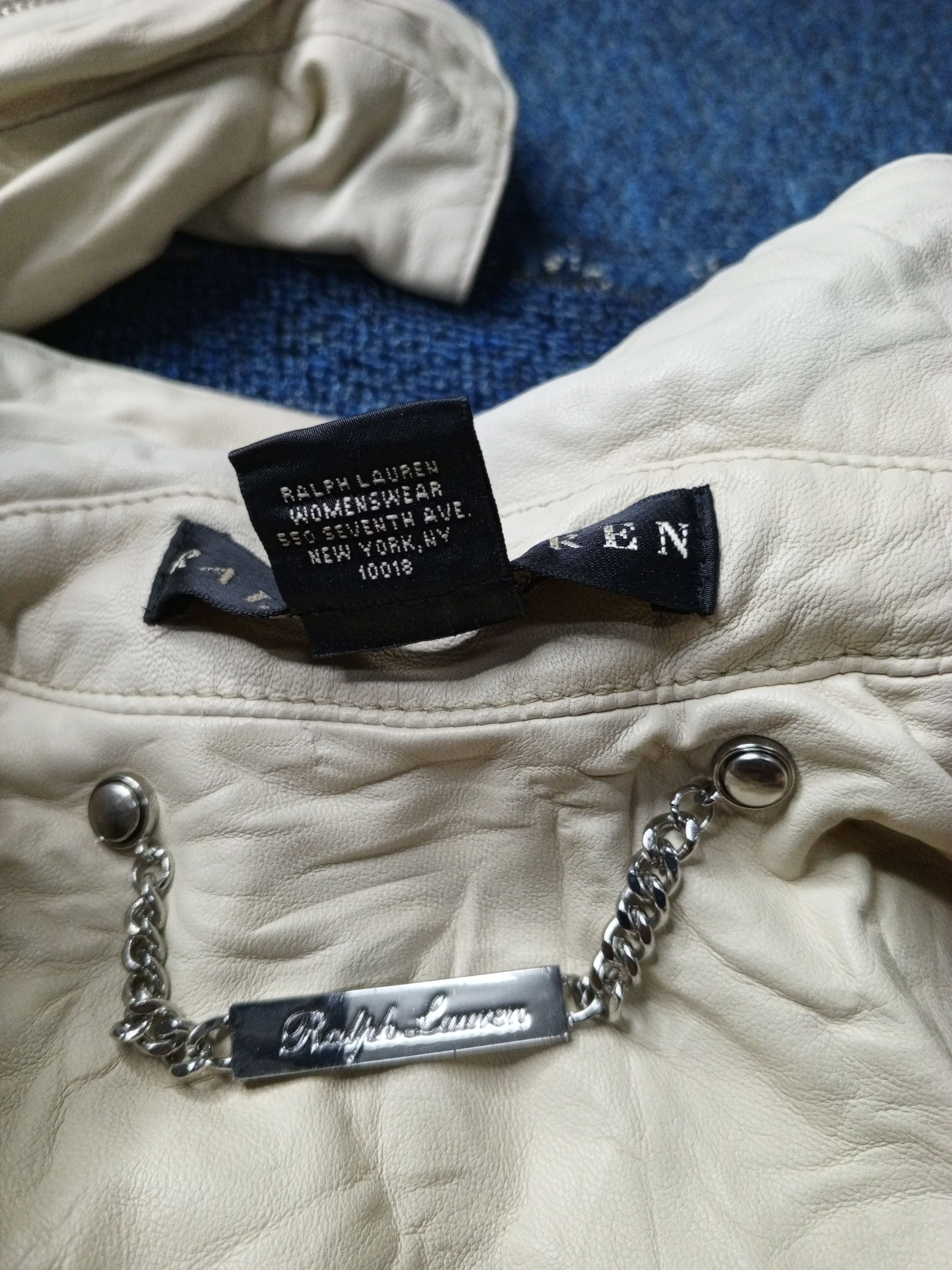Leather × Polo Ralph Lauren × Ralph Lauren RALPH LAUREN LEATHER JACKET Size M / US 6-8 / IT 42-44 - 8 Thumbnail