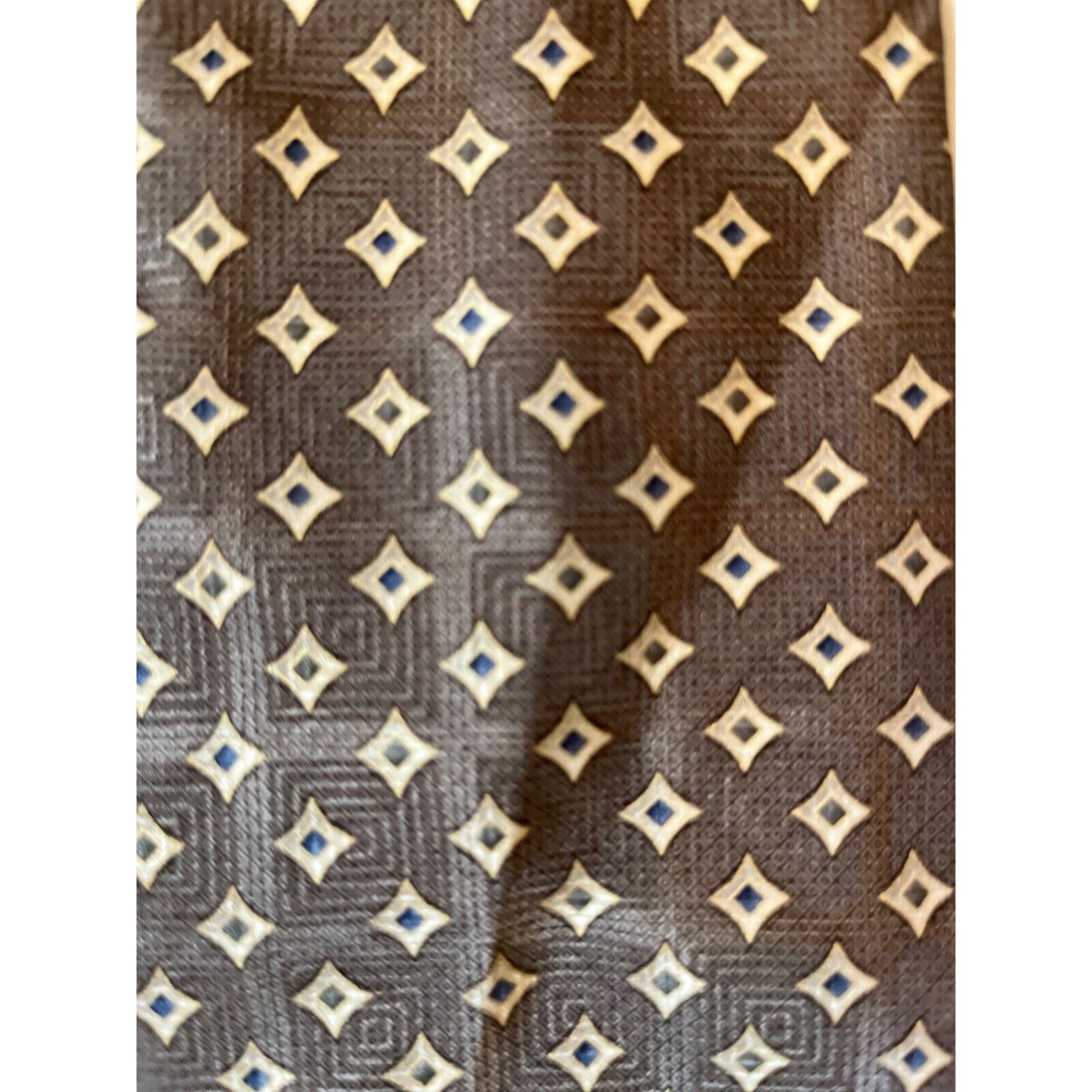 Pierre Cardin Pierre Cardin Silk Tie ~ Off Brown ~ Necktie ~ Size ONE SIZE - 5 Thumbnail