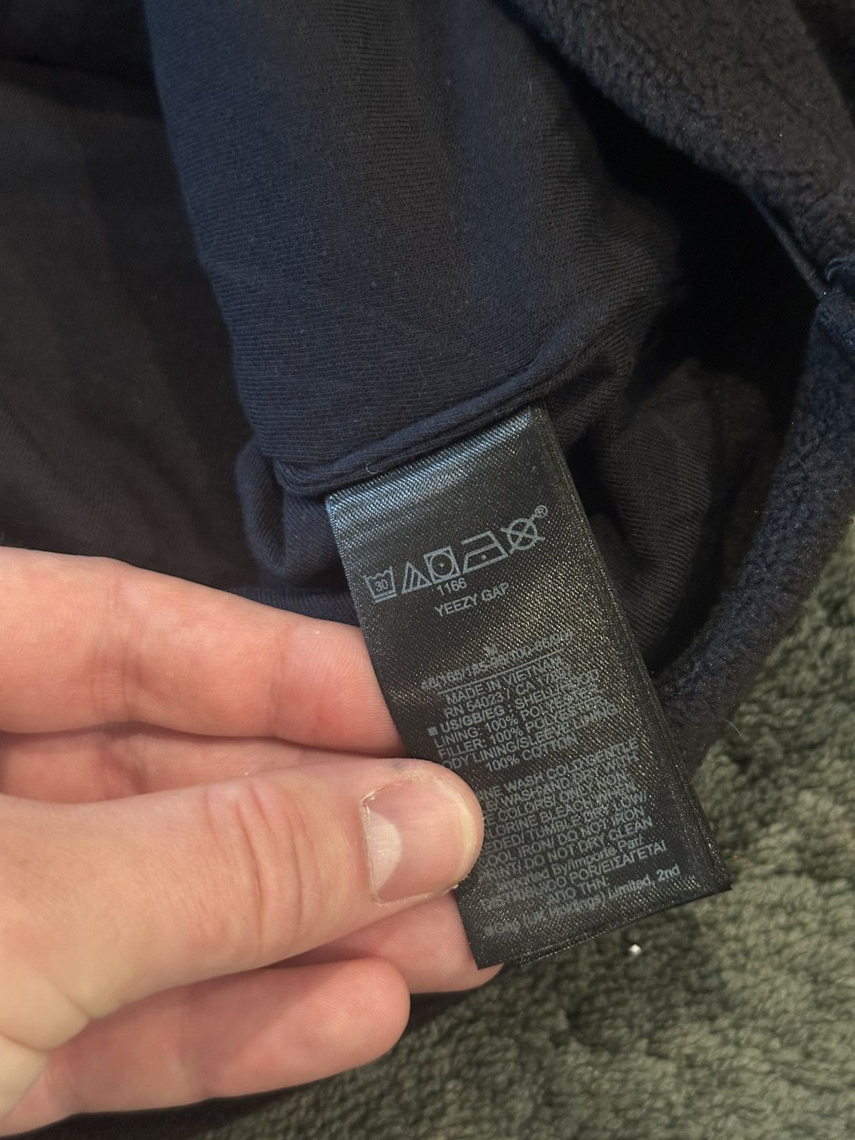 Balenciaga × Gap × Yeezy Yeezy Gap Engineered by Balenciaga Polar Fleece Hoodie Size US M / EU 48-50 / 2 - 9 Thumbnail