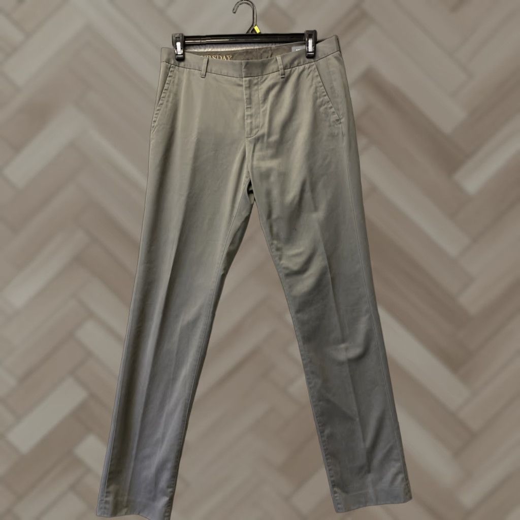 Bonobos BONOBOS Chino Pants Mens 33x34 Dark Gray /0037 Size US 33 - 1 Thumbnail