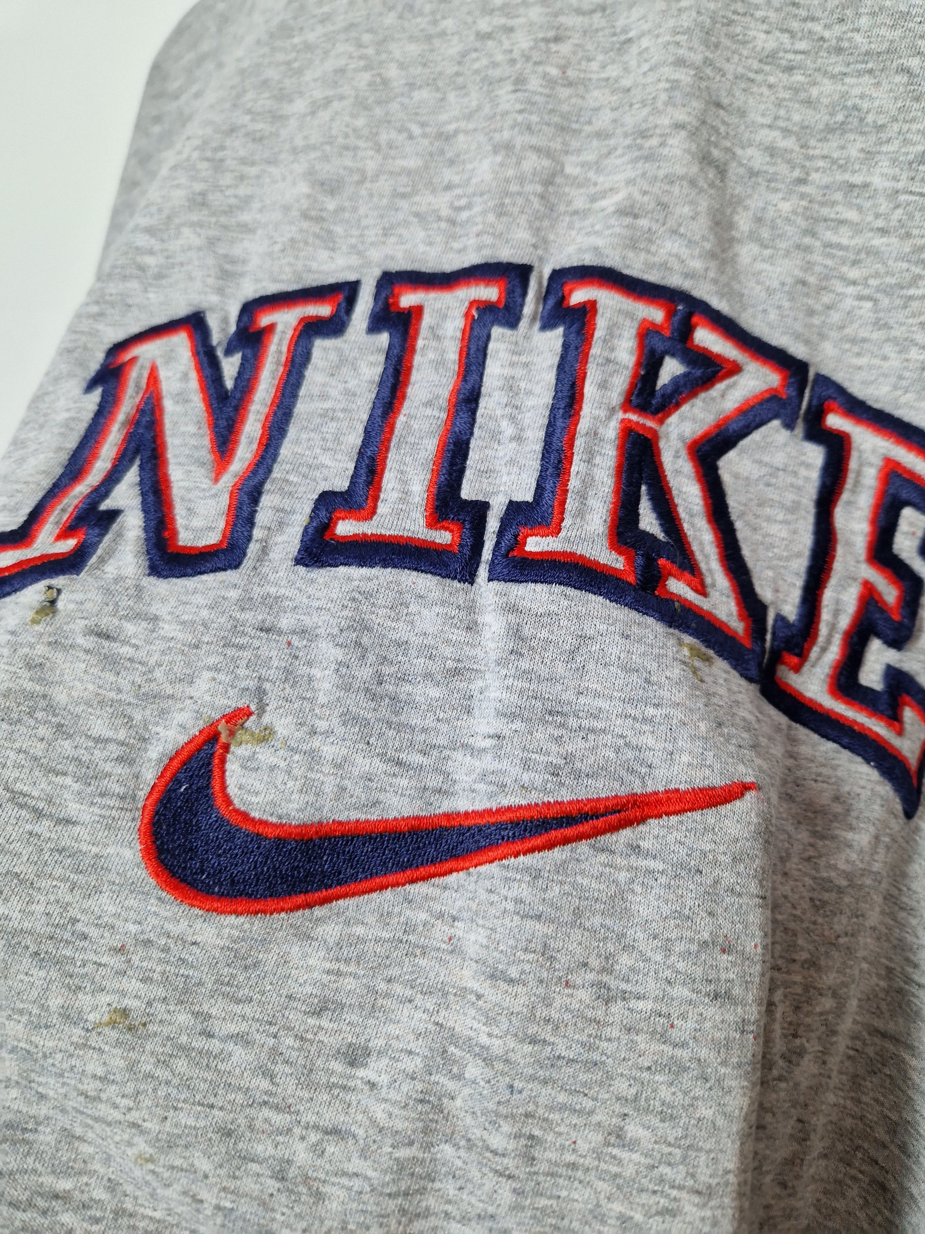Nike Nike spellout box logo vintage 90s tee Size US L / EU 52-54 / 3 - 4 Thumbnail