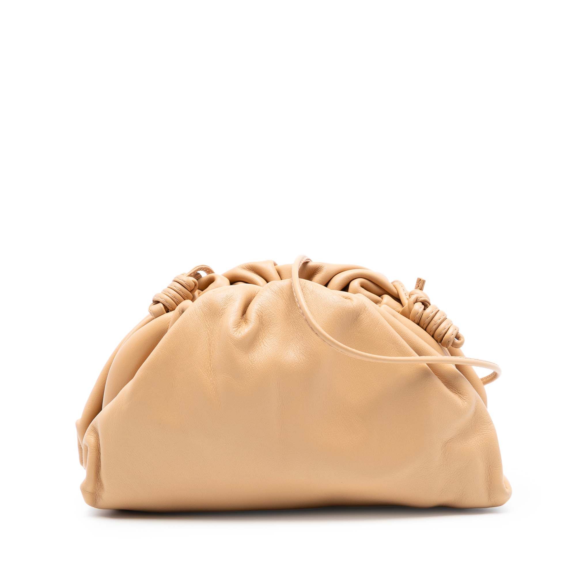 Bottega Veneta Bottega Veneta Lambskin The Mini Pouch Crossbody Size ONE SIZE - 1 Thumbnail