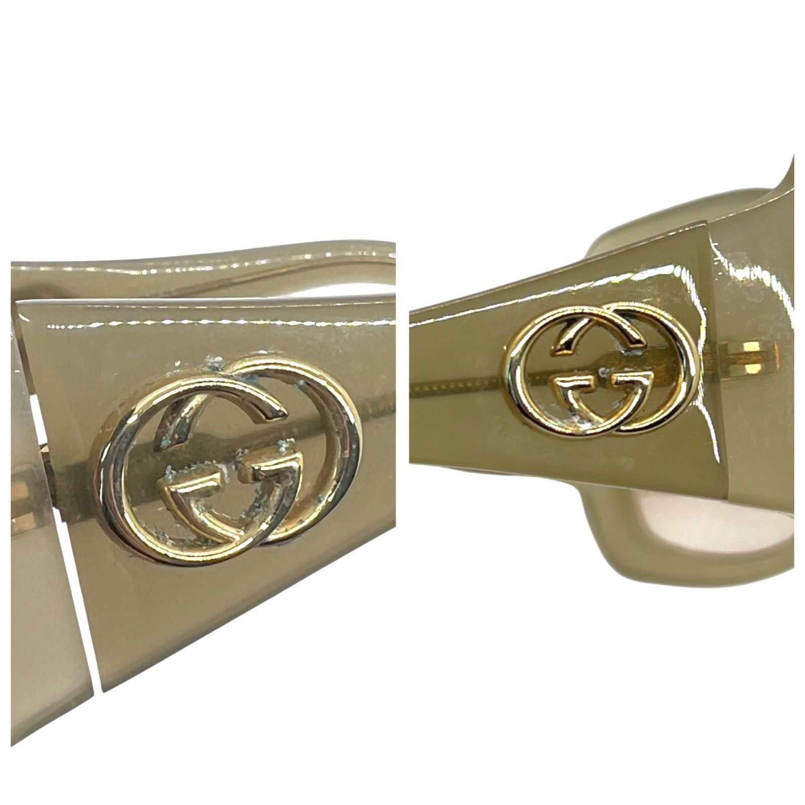 Gucci Gucci Oversized Sunglasses Size ONE SIZE - 8 Thumbnail