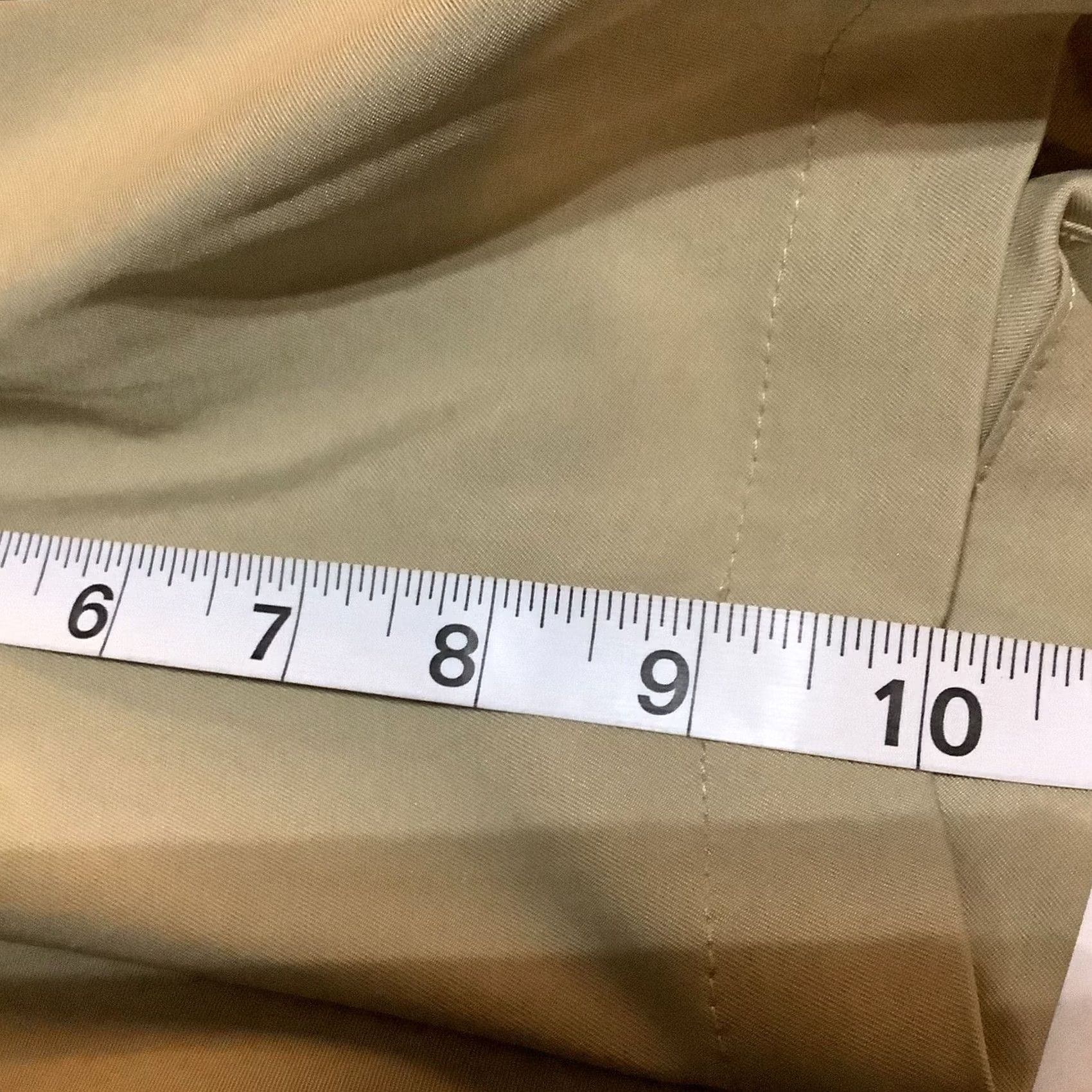 Vintage Slazenger Mens Golf Shorts Khaki 38 Slazenger Regular Flat Front Chino 10in Inseam Men Size US 38 / EU 54 - 6 Thumbnail