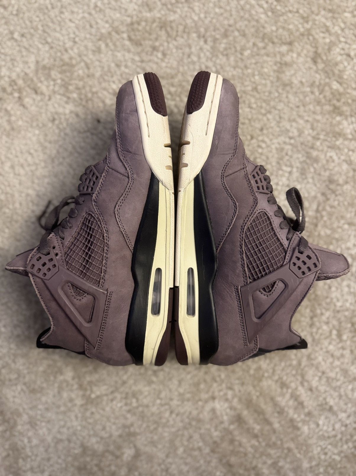A Ma Maniere × Nike JORDAN 4 A MA MANIÉRE VIOLET ORE Size US 9.5 / EU 42-43 - 8 Thumbnail