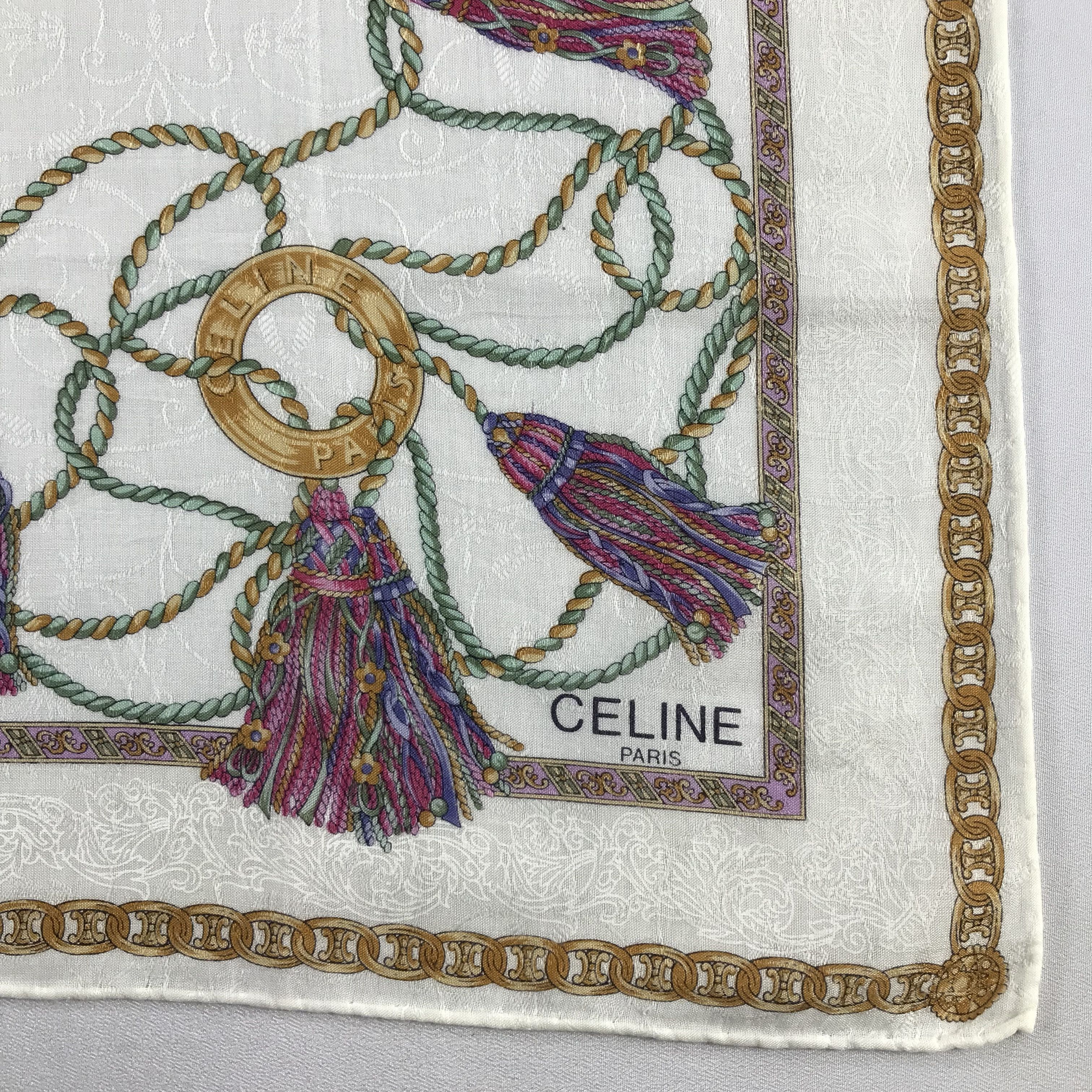 Celine Celine Handkerchief / Bandana / Neckerchief C530 Size ONE SIZE - 5 Thumbnail