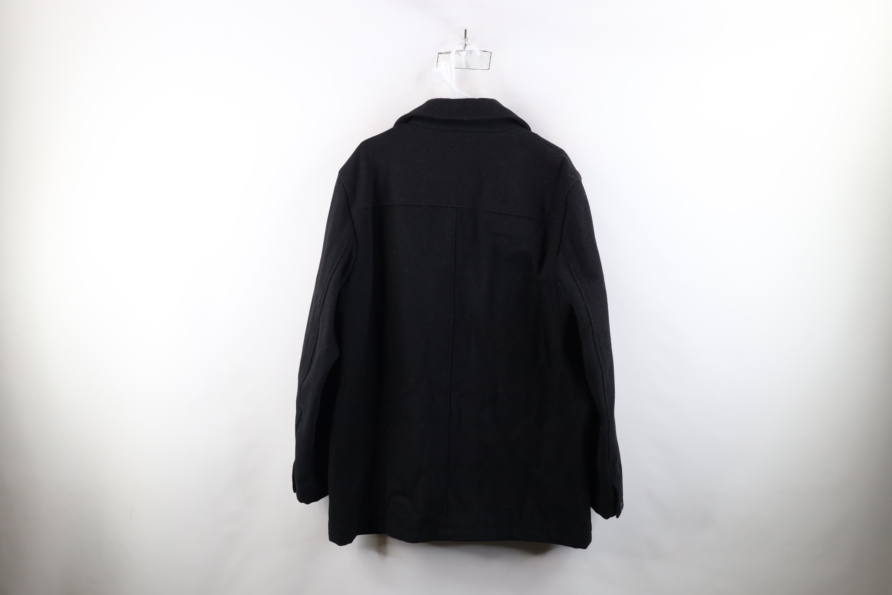 J.Crew J Crew Quilt Lined Wool University Jacket Coat Black Size US L / EU 52-54 / 3 - 13 Thumbnail
