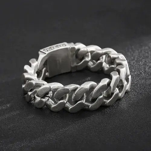 Other Big and Heavy Chunky Cuban Chain Bracelet Size ONE SIZE - 2 Thumbnail