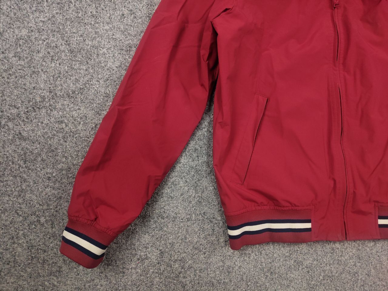 Fred Perry Vintage Fred Perry Membrane jacket hoodie red Logo Y2K Style Size US M / EU 48-50 / 2 - 4 Thumbnail