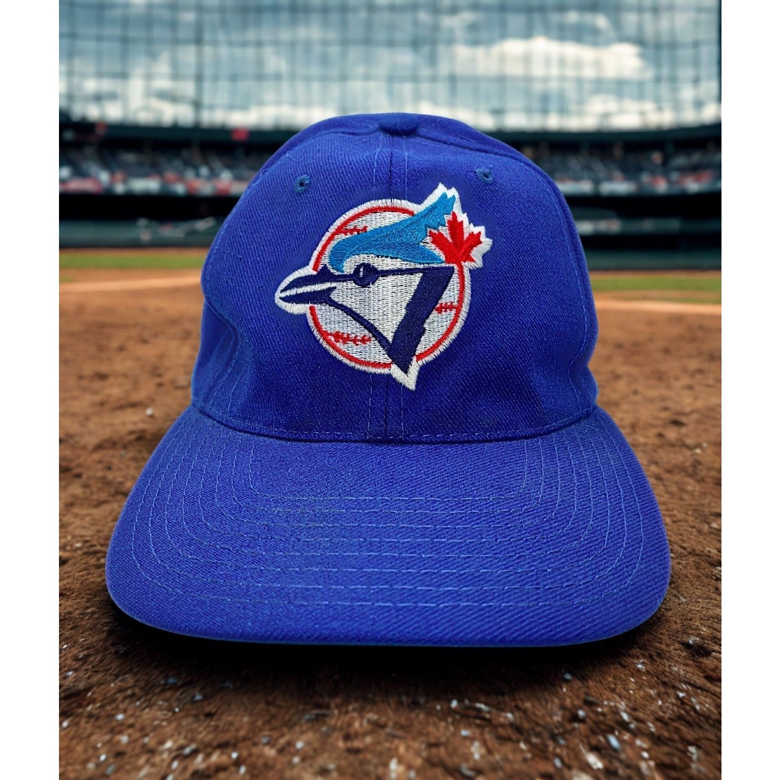 American Needle Toronto Blue Jays American Needle Blockhead Snapback Hat MLB Size ONE SIZE - 11 Thumbnail