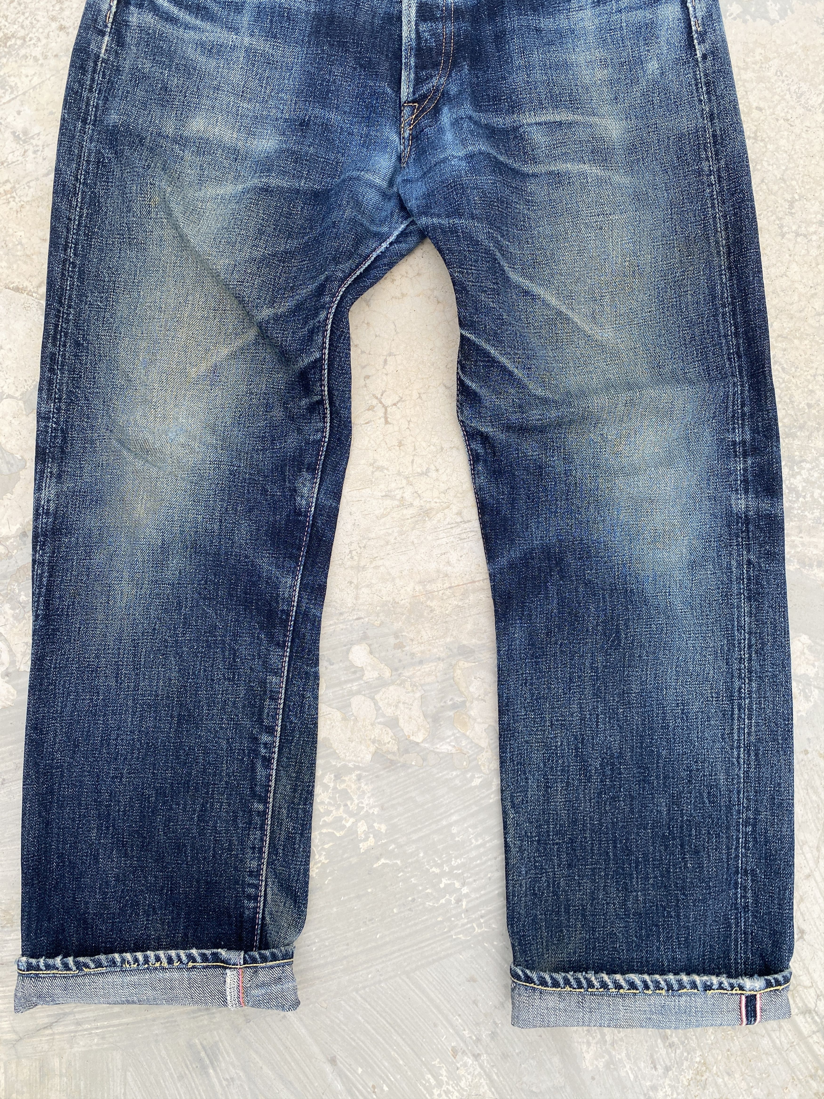 Japanese Brand Momotaro Selvedge Jeans Size US 33 - 5 Thumbnail