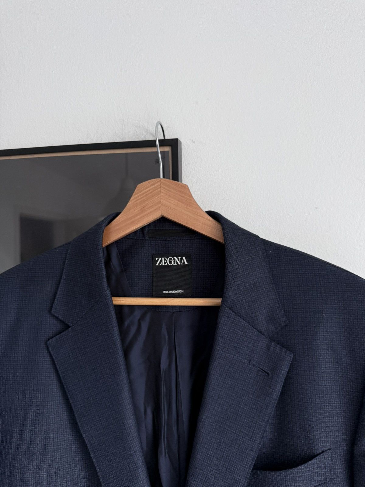 Ermenegildo Zegna Zegna Wool Blazer Size 46R - 2 Thumbnail
