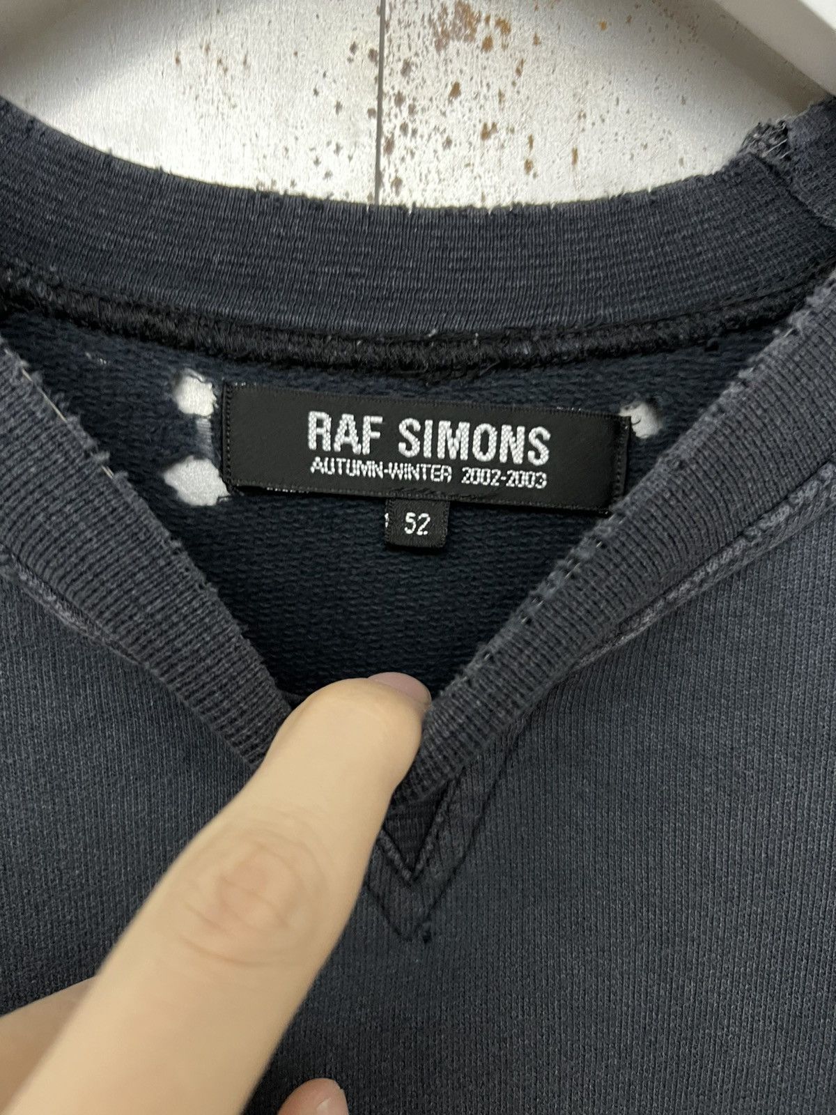 Raf Simons Raf Simons AW02 Virginia Creeper Crewneck Sweatshirt RARE!! Size US XL / EU 56 / 4 - 4 Thumbnail