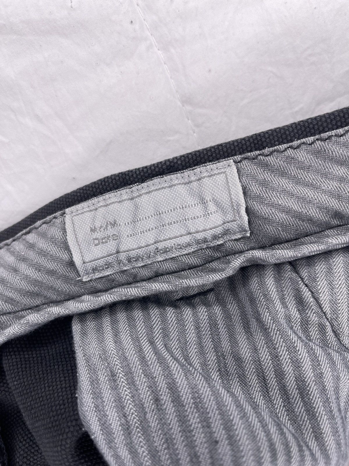 Eleventy Eleventy Milano Men's Black Canvas Cargo Trouser Pants W33 Size US 33 - 5 Thumbnail
