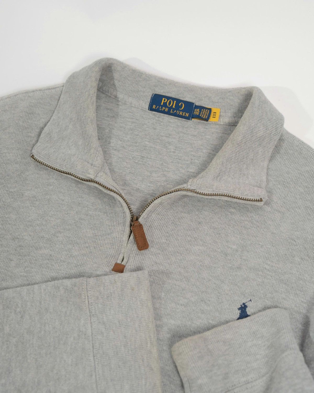 Polo Ralph Lauren Polo Ralph Lauren Quarter - zip Pullover Gray Size US M / EU 48-50 / 2 - 3 Thumbnail