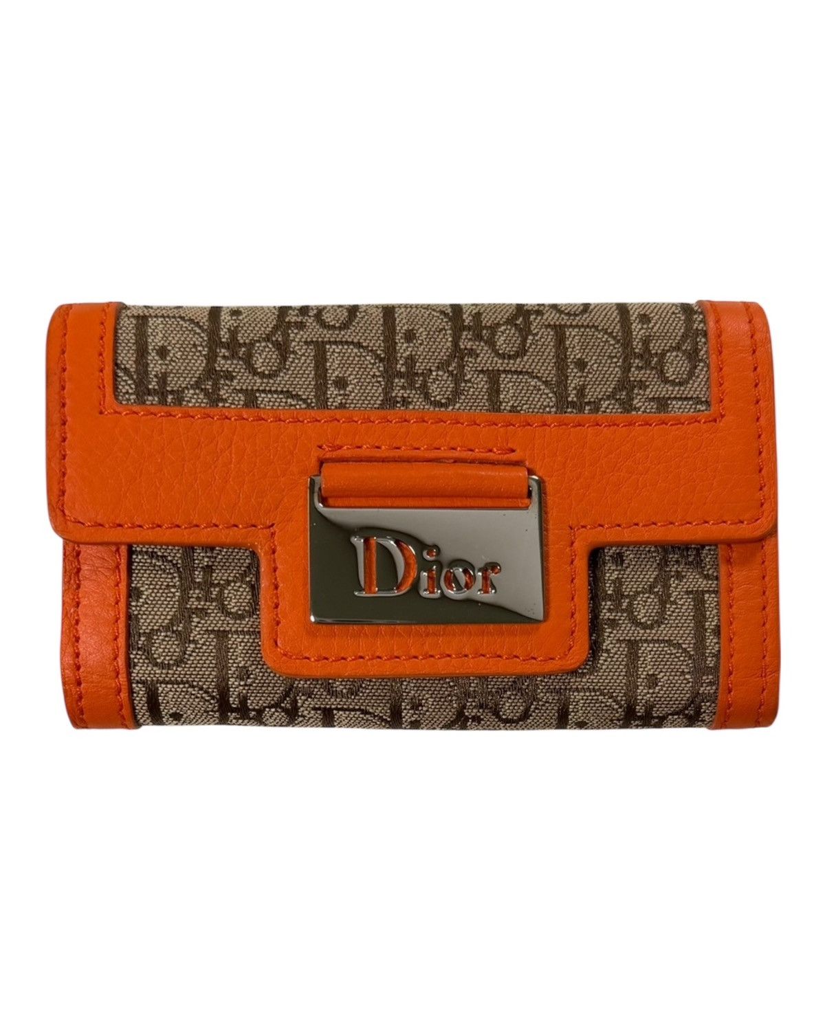 Dior CHRISTIAN DIOR S/S 2005 Trotter Canvas & Leather Key Case Size ONE SIZE - 1 Thumbnail