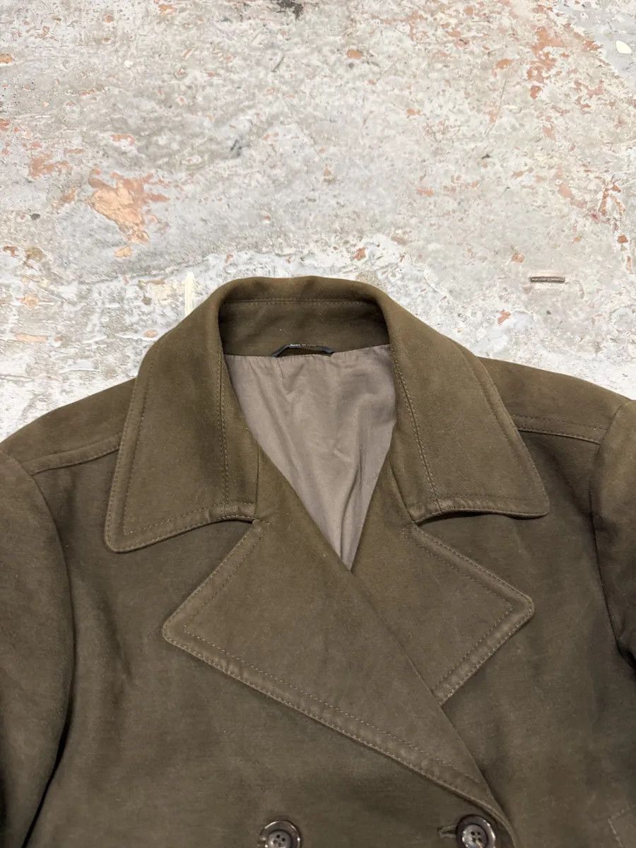Gucci 2000s Gucci Dark Green Peacoat Jacket Size US M / EU 48-50 / 2 - 6 Thumbnail