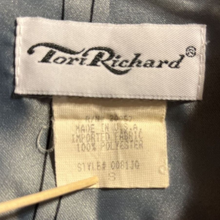 Tori Richard Tori Richard VTG Men's Small Gray Polyester Hawaiian Shirt Size US S / EU 44-46 / 1 - 3 Thumbnail