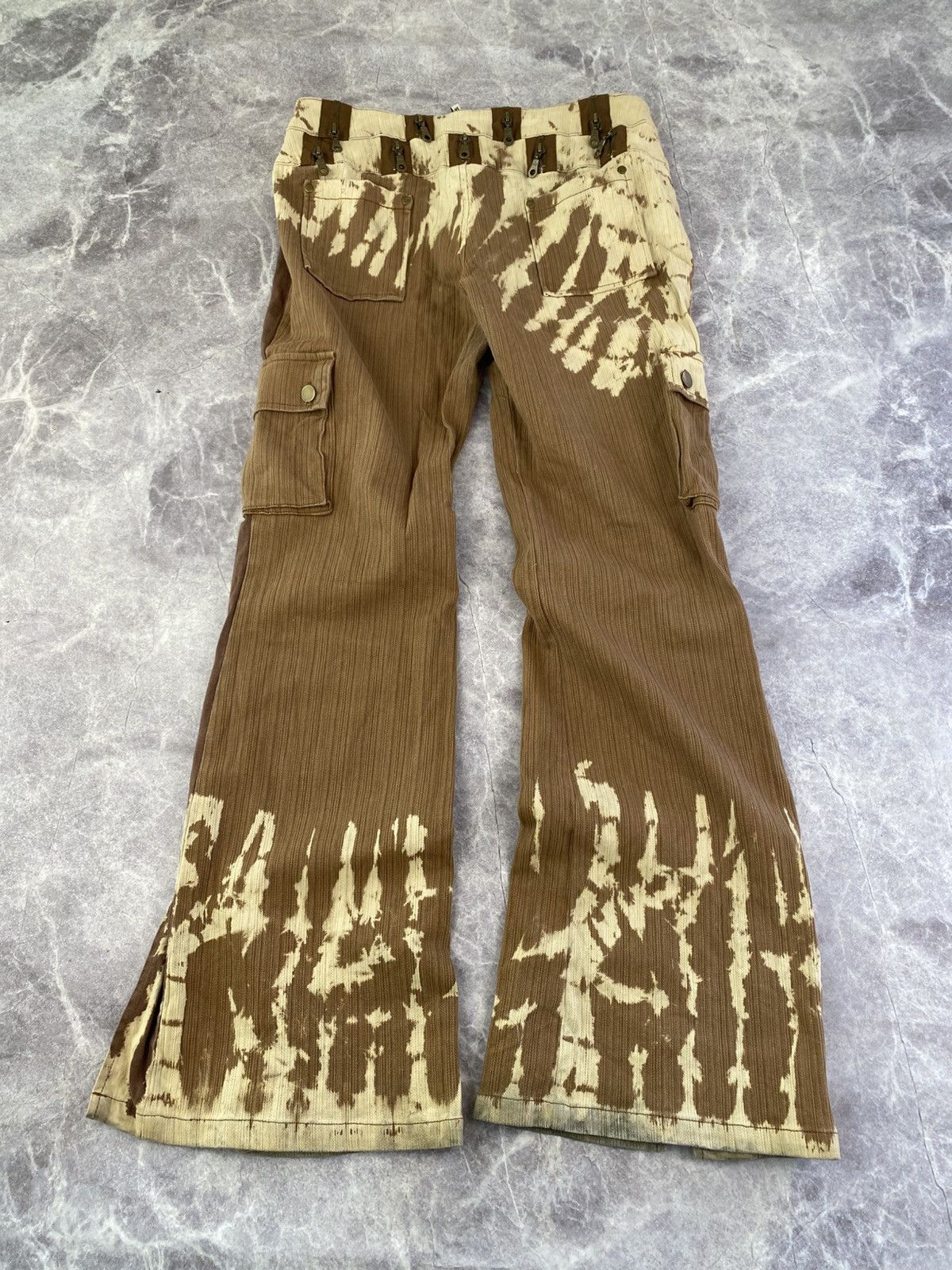Japanese Brand Vintage multi zip suit DG style Jacket Pants and Skirt Sz: L Size L / US 10 / IT 46 - 12 Thumbnail