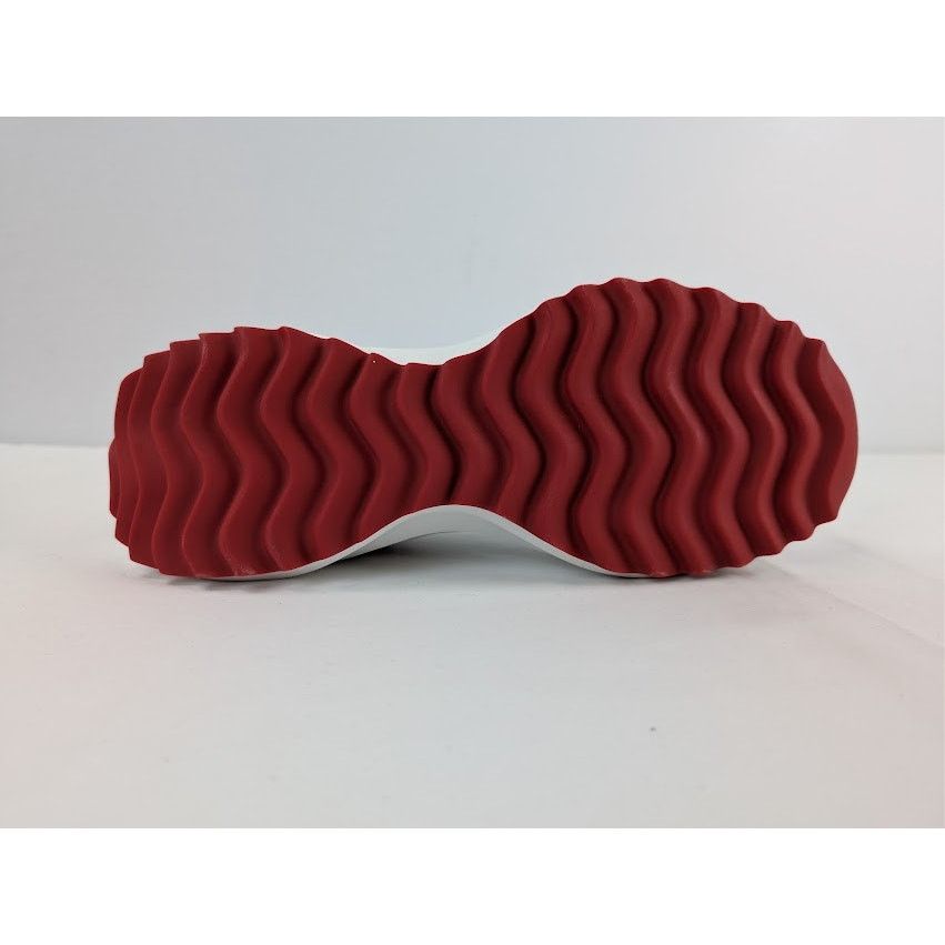 Casablanca o1rshd1 Leather Atlantis Sneaker in White / Red Size US 10.5 / EU 43-44 - 13 Thumbnail