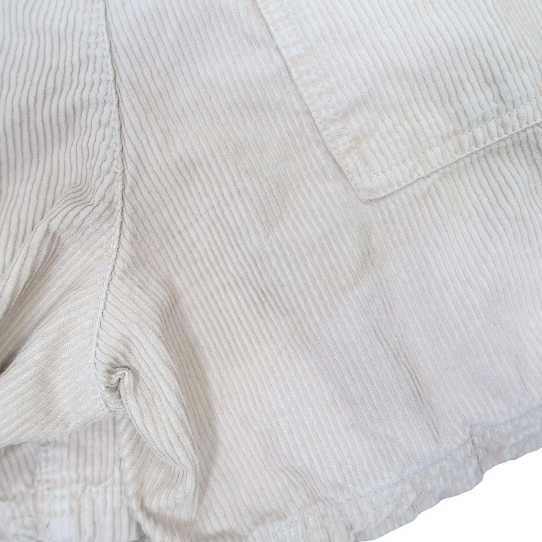 Bdg BDG Urban Outfitters cargo shorts Women 10 Cream Corduroy 100% Cotton High Rise Inseam 4.5 in Casual Size 32" / US 10 / IT 46 - 8 Thumbnail