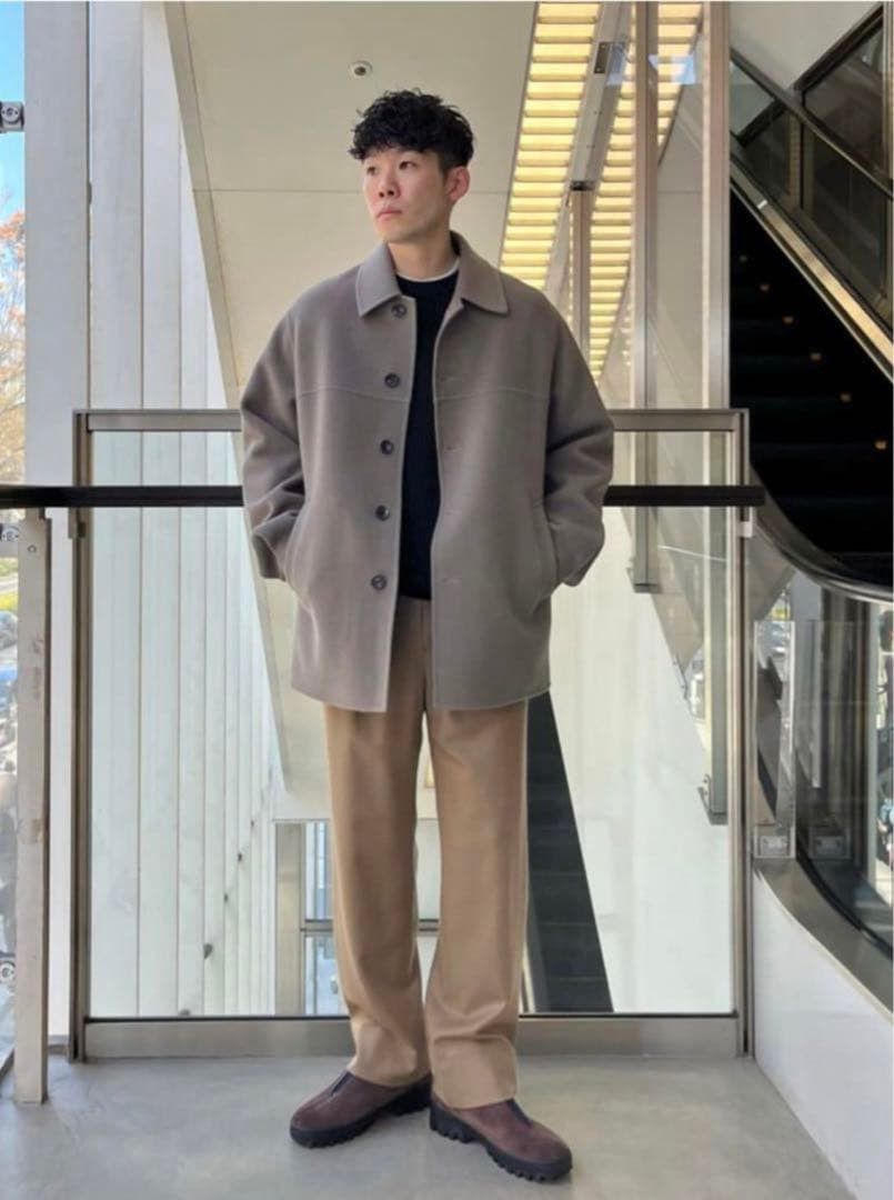 United Arrows Men’s 🇯🇵 United Arrows Double Face Wool Driving Jacket Sz M Size US M / EU 48-50 / 2 - 5 Thumbnail